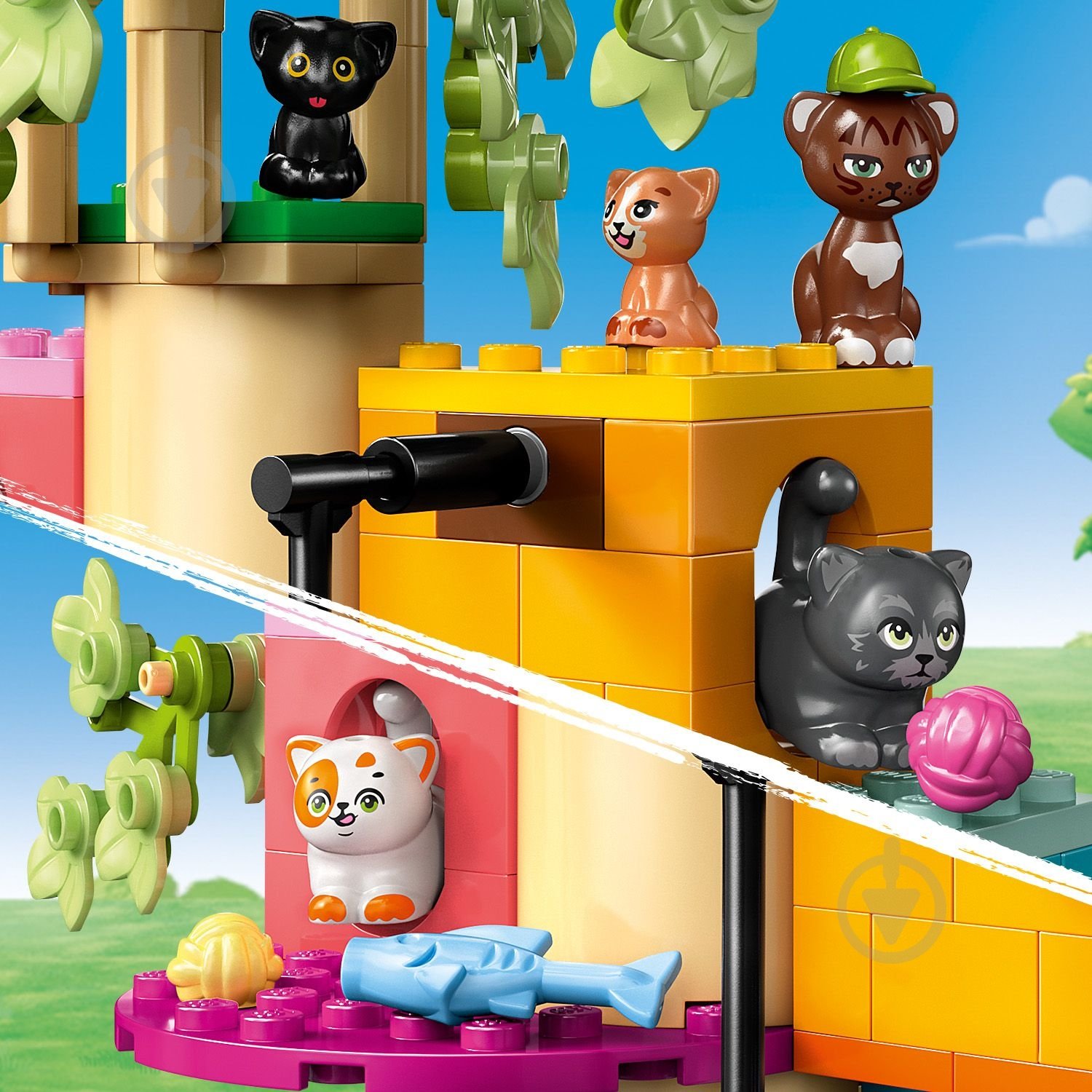 Конструктор LEGO Friends День народження кота і будинок на дереві 42666 - фото 9