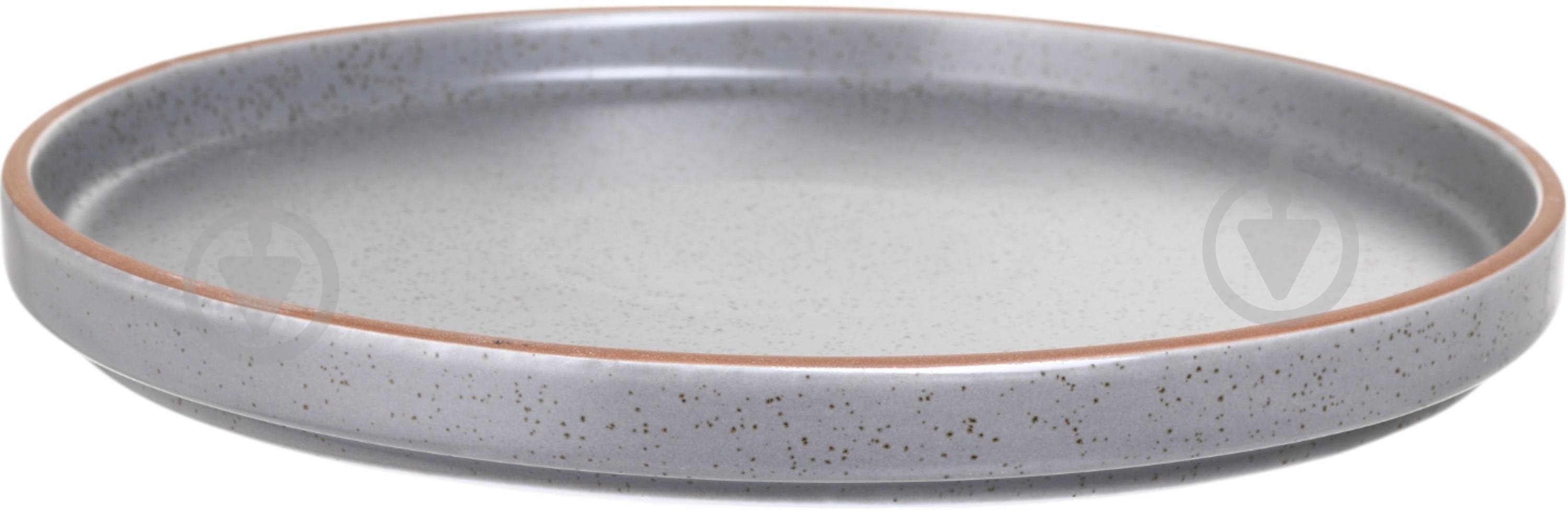 Тарелка обеденная Fiora Lagom Grey 20 см - фото 1 Тарелка обеденная Fiora Lagom Grey 20 см - фото 1