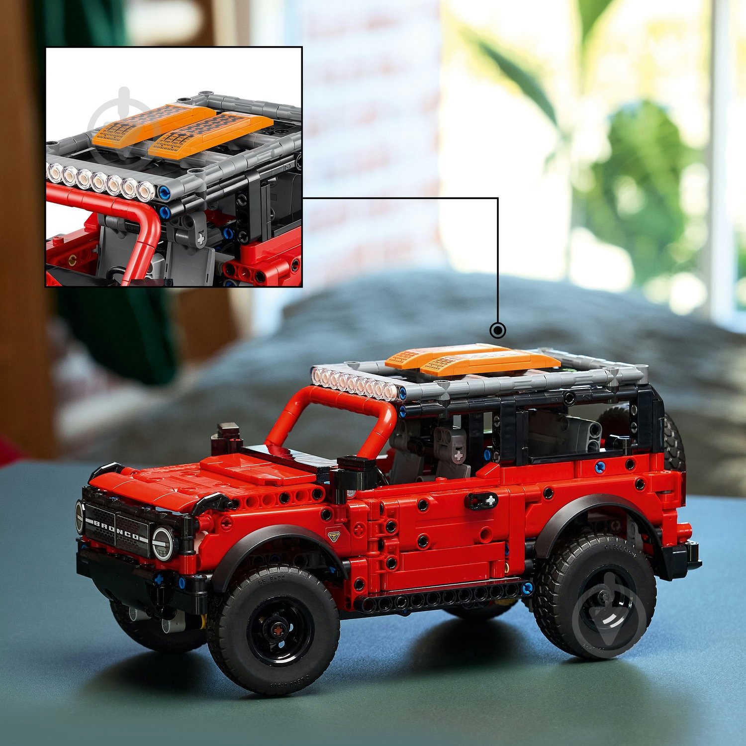 Конструктор LEGO Technic Позашляховик Ford Bronco® 42213 - фото 7