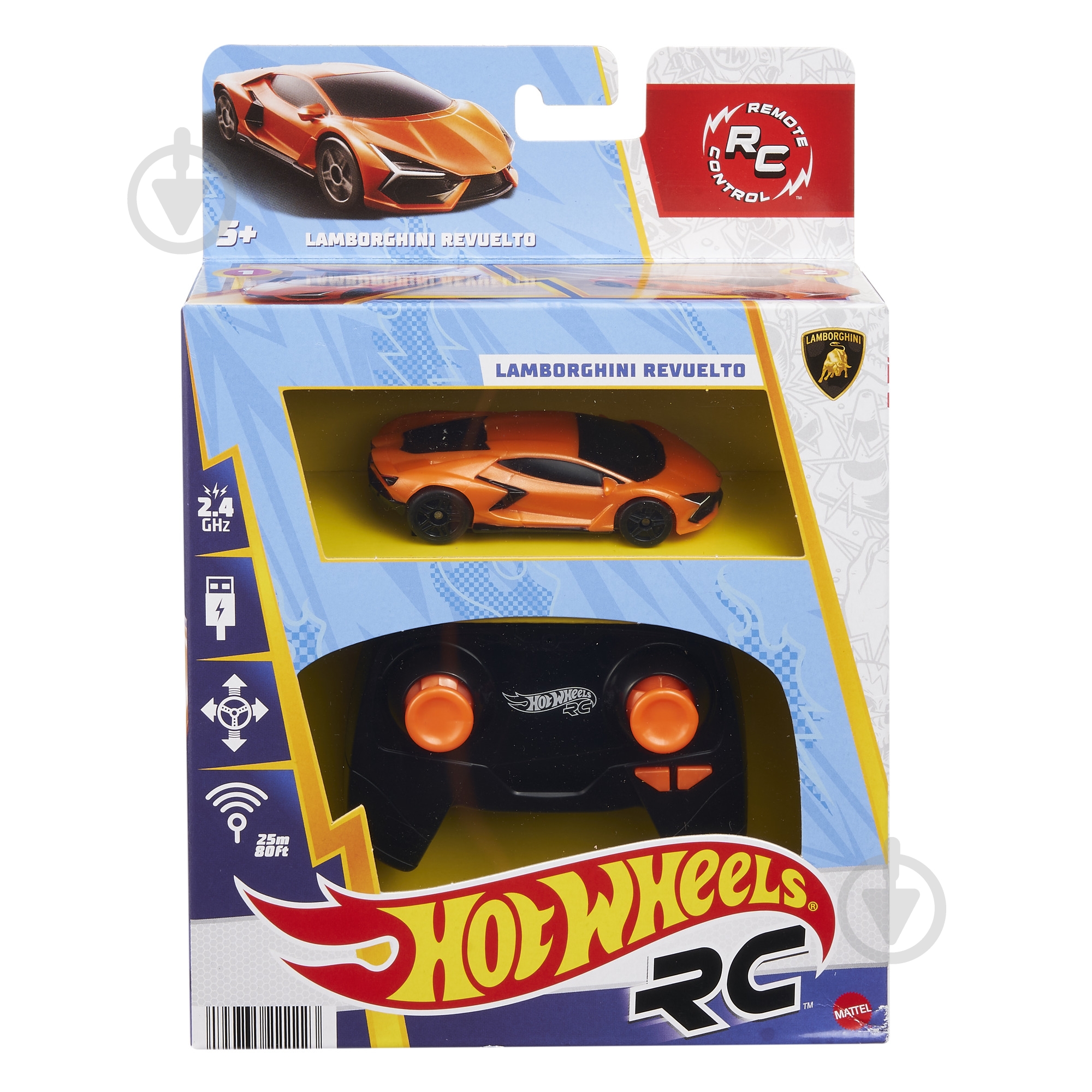 Машинка Hot Wheels Lamborghini Revuelto HWW55 - фото 5