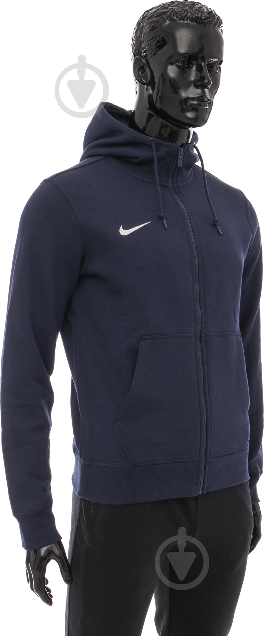 Толстовка Nike TEAM CLUB FZ HOODY 658497-451 р. M синий - фото 2 Толстовка Nike TEAM CLUB FZ HOODY 658497-451 р. M синий - фото 2