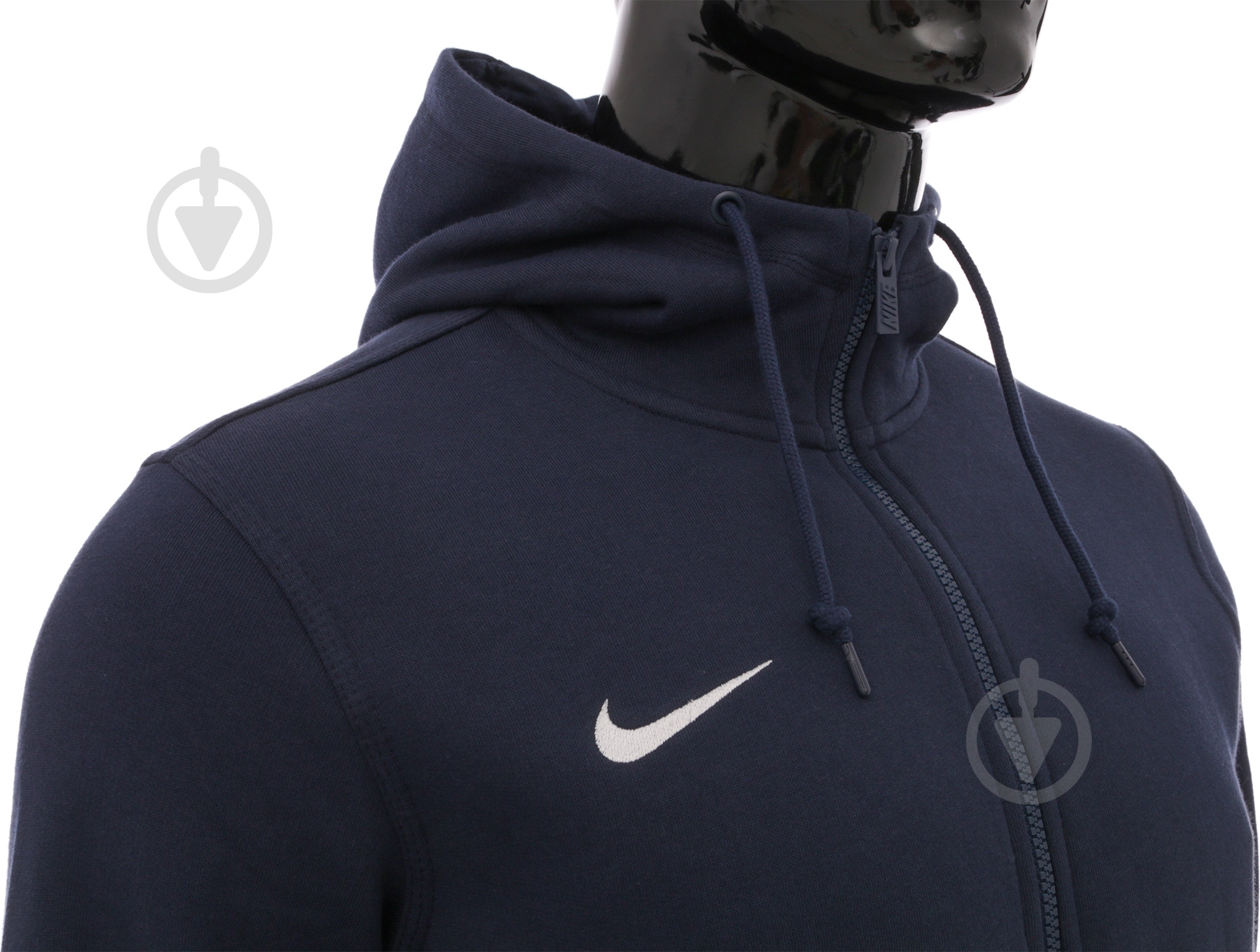 Толстовка Nike TEAM CLUB FZ HOODY 658497-451 р. M синий - фото 6 Толстовка Nike TEAM CLUB FZ HOODY 658497-451 р. M синий - фото 6