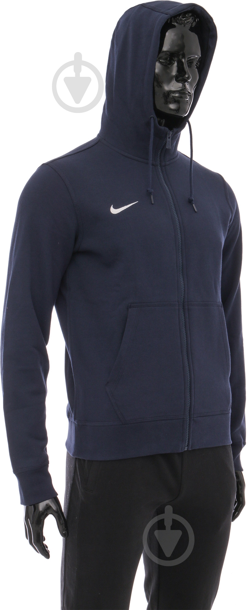 Толстовка Nike TEAM CLUB FZ HOODY 658497-451 р. M синий - фото 4 Толстовка Nike TEAM CLUB FZ HOODY 658497-451 р. M синий - фото 4