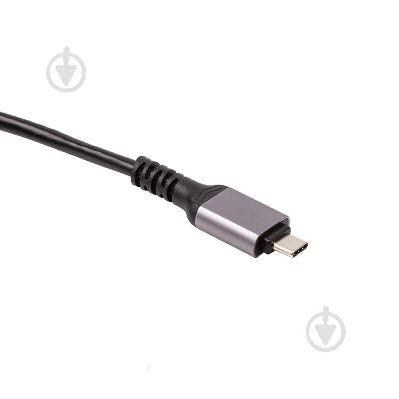Кабель PowerPlant USB Type-C — RJ45 1 м black (CA914913) - фото 4