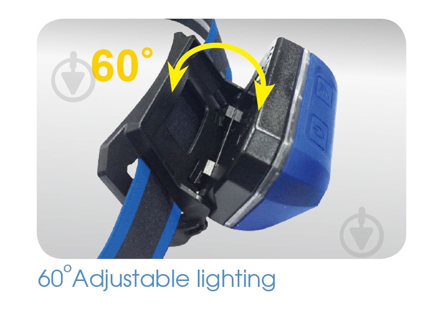 Ліхтарик на голову 3W LED (9TA52A) - фото 3 Ліхтарик на голову 3W LED (9TA52A) - фото 3
