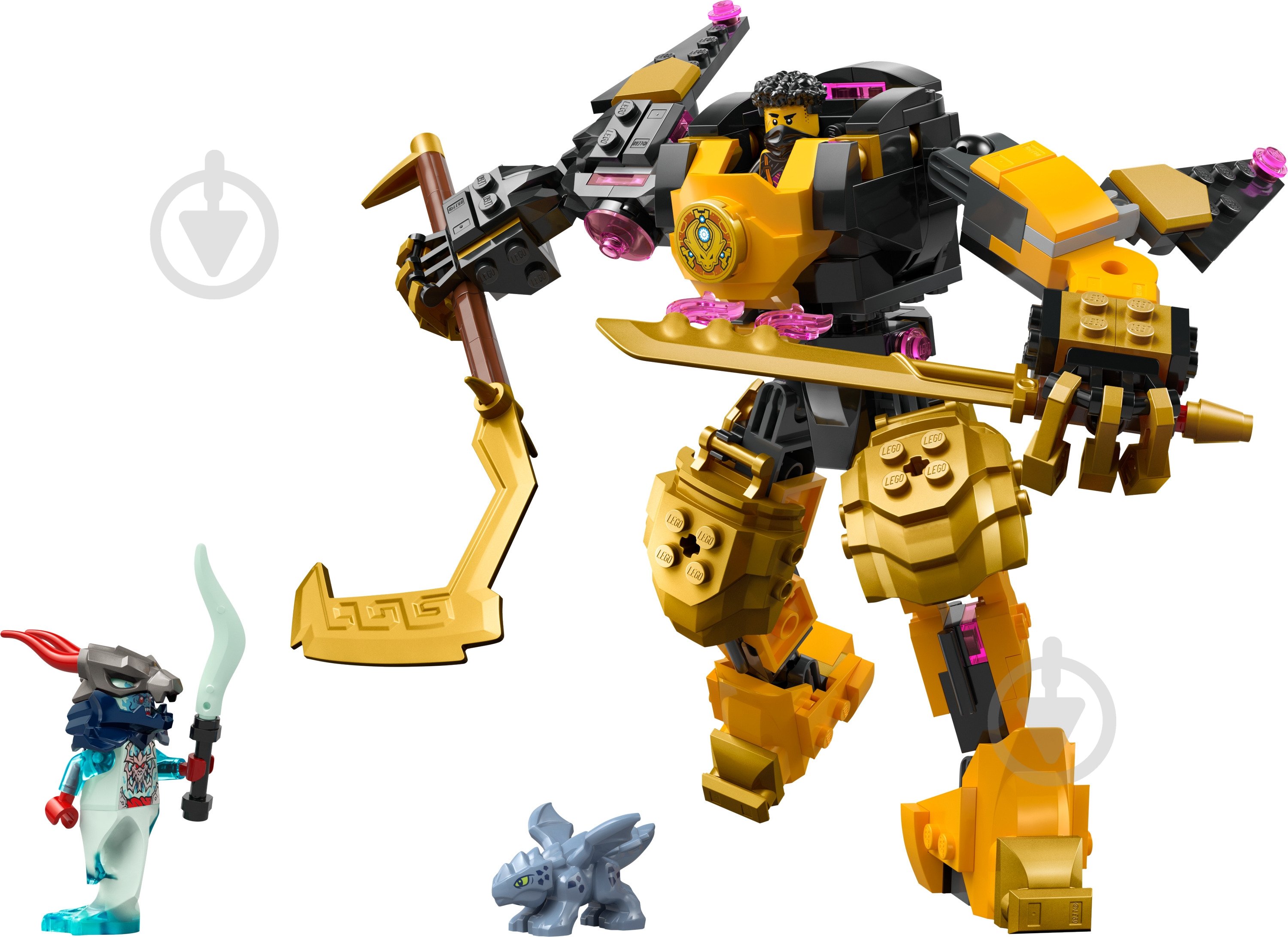 Конструктор LEGO NINJAGO Бойовий робот Арін Спін-джитсу 71839 - фото 3