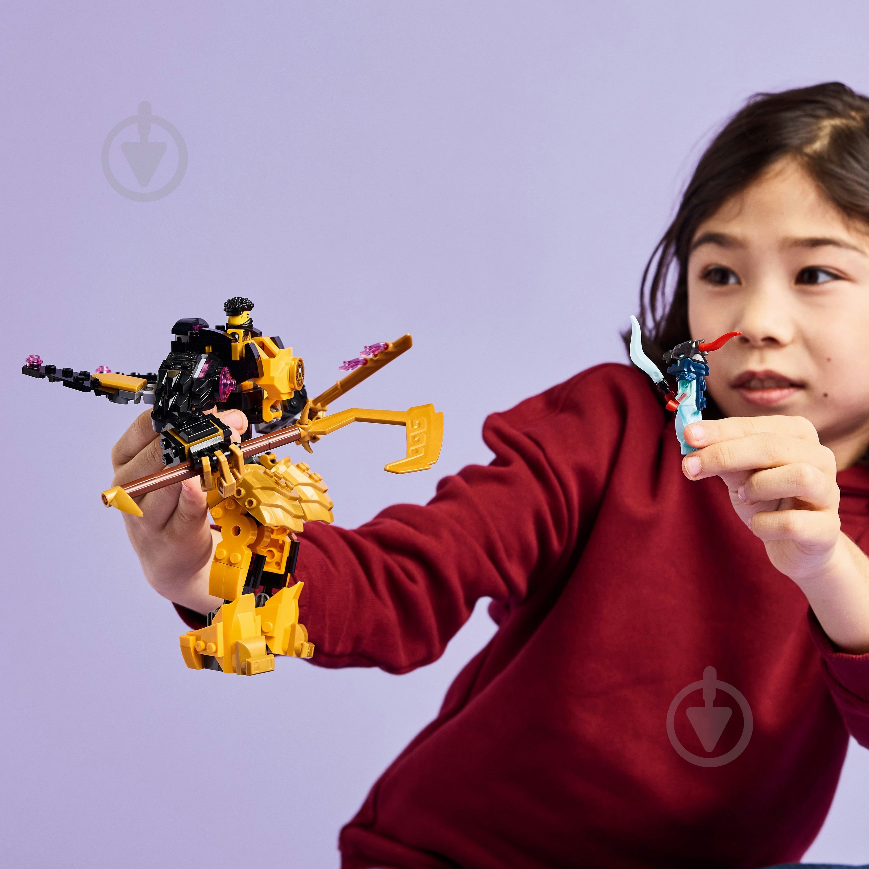 Конструктор LEGO NINJAGO Бойовий робот Арін Спін-джитсу 71839 - фото 4