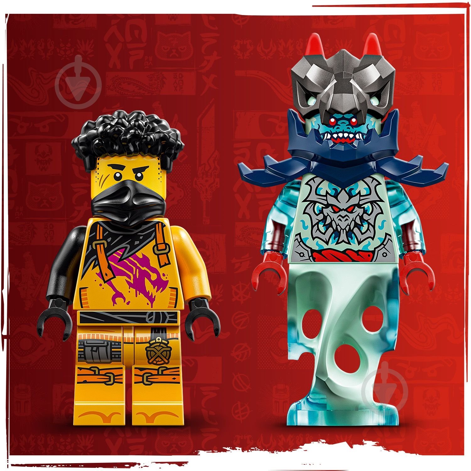 Конструктор LEGO NINJAGO Бойовий робот Арін Спін-джитсу 71839 - фото 8