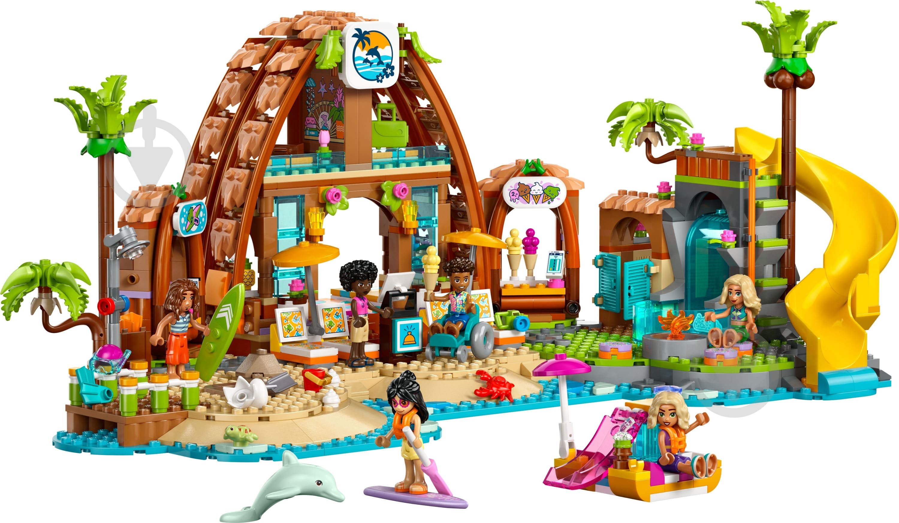 Конструктор LEGO Friends Пляжний курорт для сімейного відпочинку 42673 - фото 3