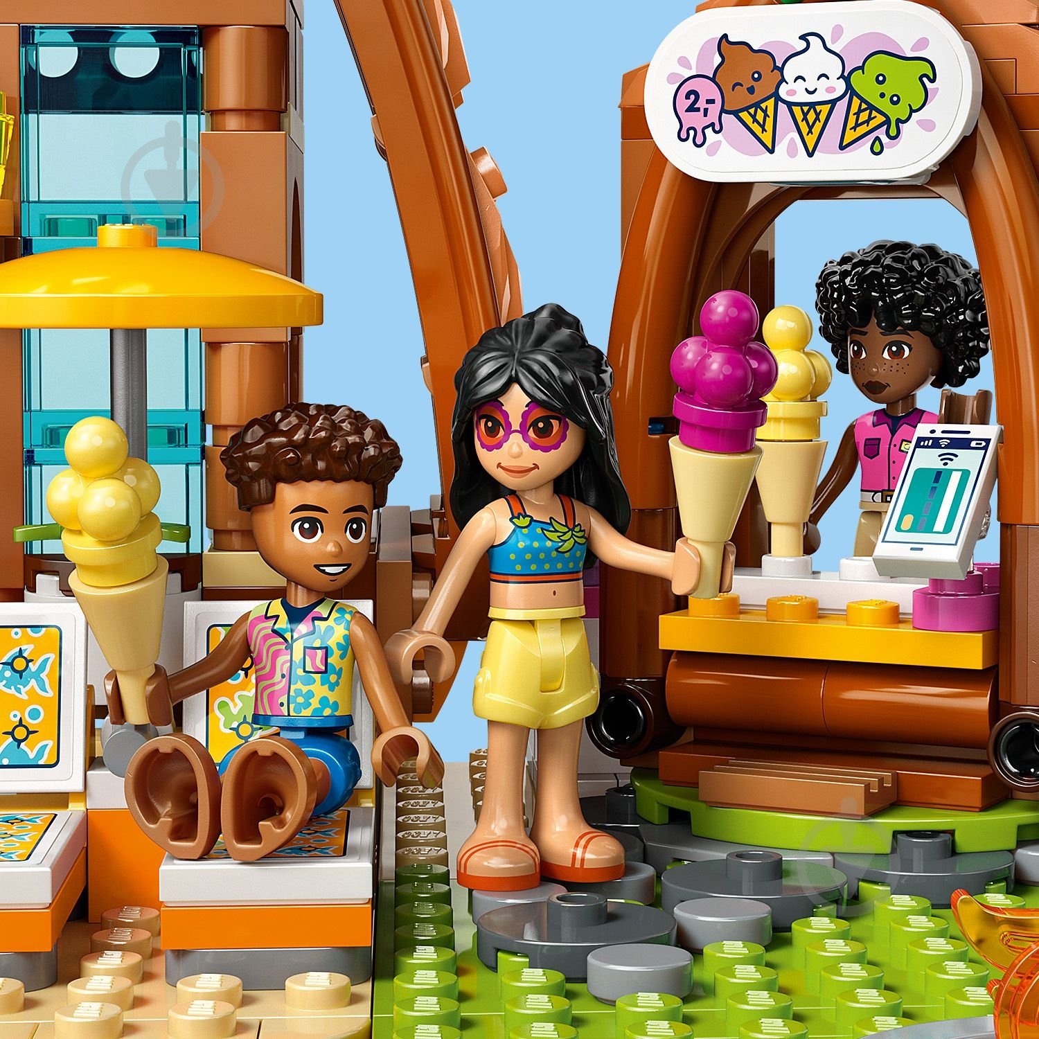 Конструктор LEGO Friends Пляжний курорт для сімейного відпочинку 42673 - фото 7