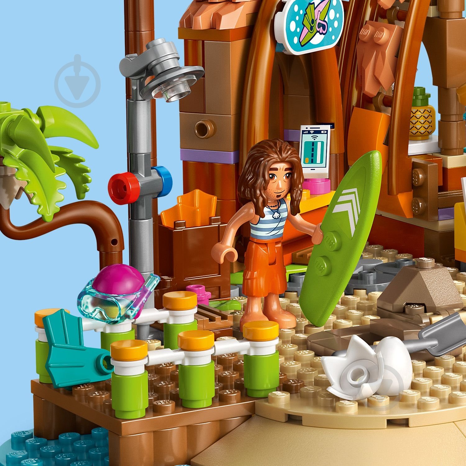 Конструктор LEGO Friends Пляжний курорт для сімейного відпочинку 42673 - фото 8