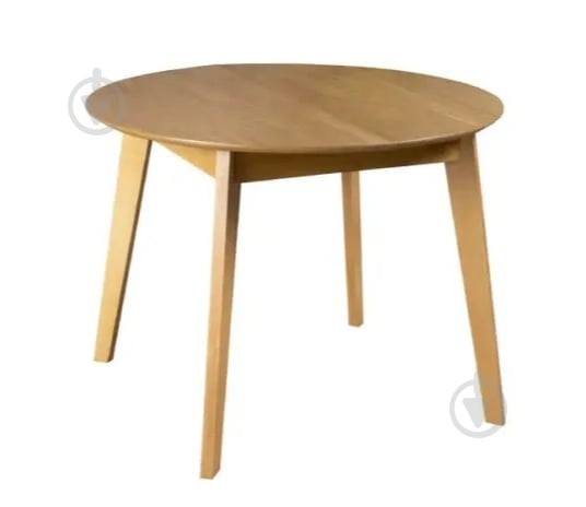 Стол обеденный Prestol Марс 900(1375)x900x750мм дуб/дуб - фото 1