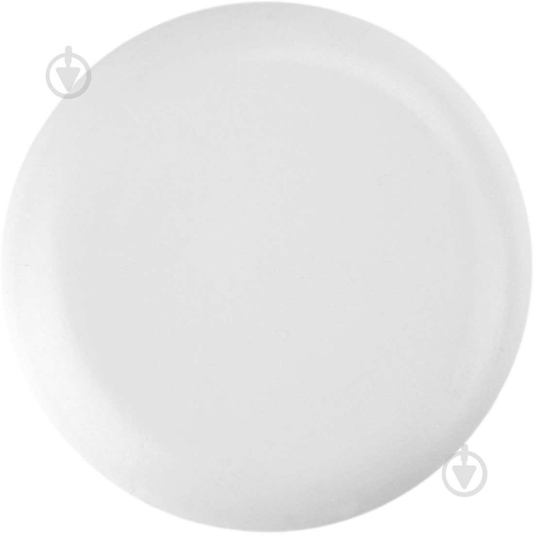 Меблева ручка кнопка дерев'яна №3 на один отвір мм білий - фото 2