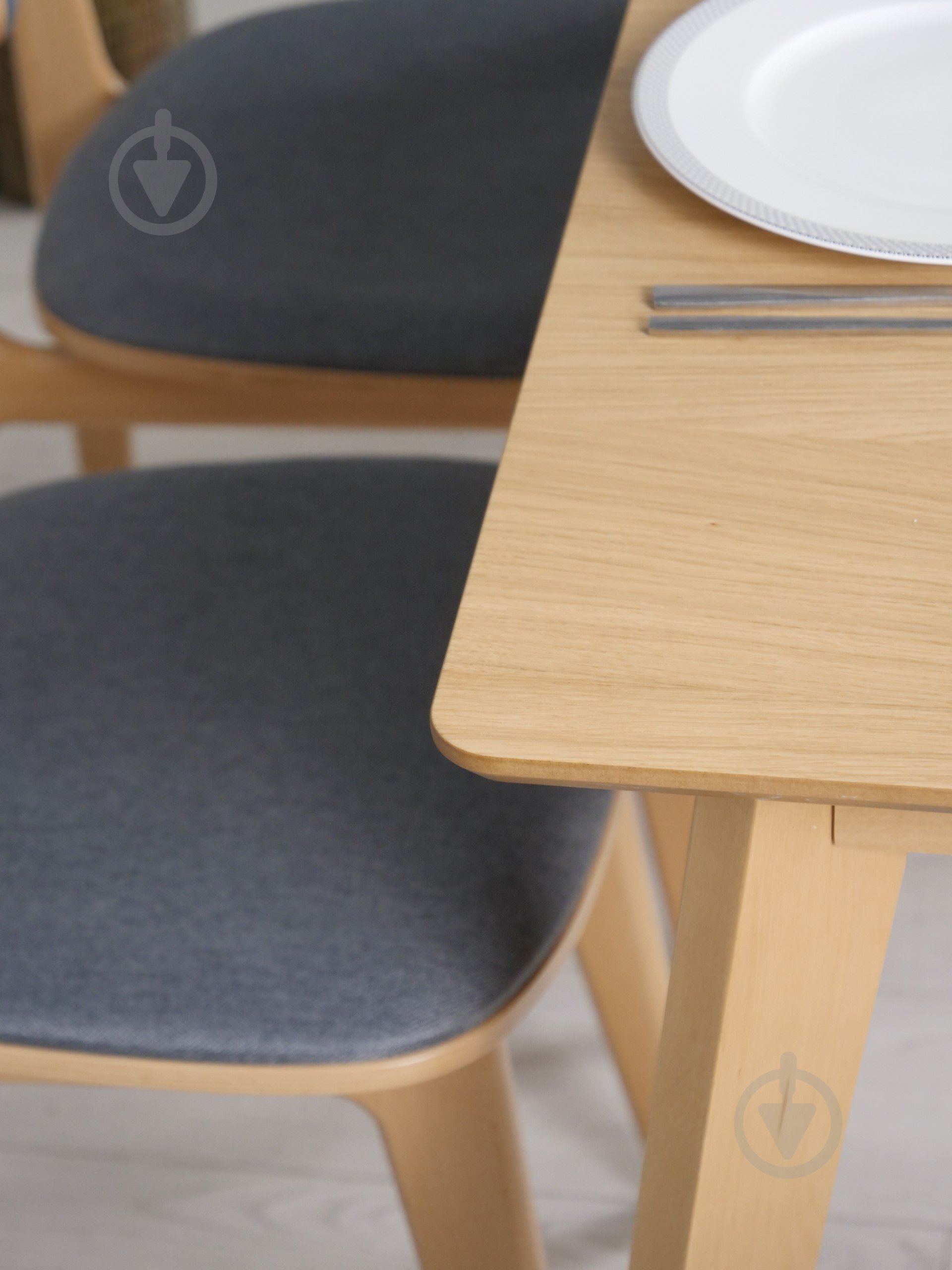 Стол обеденный Prestol Милан 1100(1400)x700x750мм дуб/дуб - фото 8