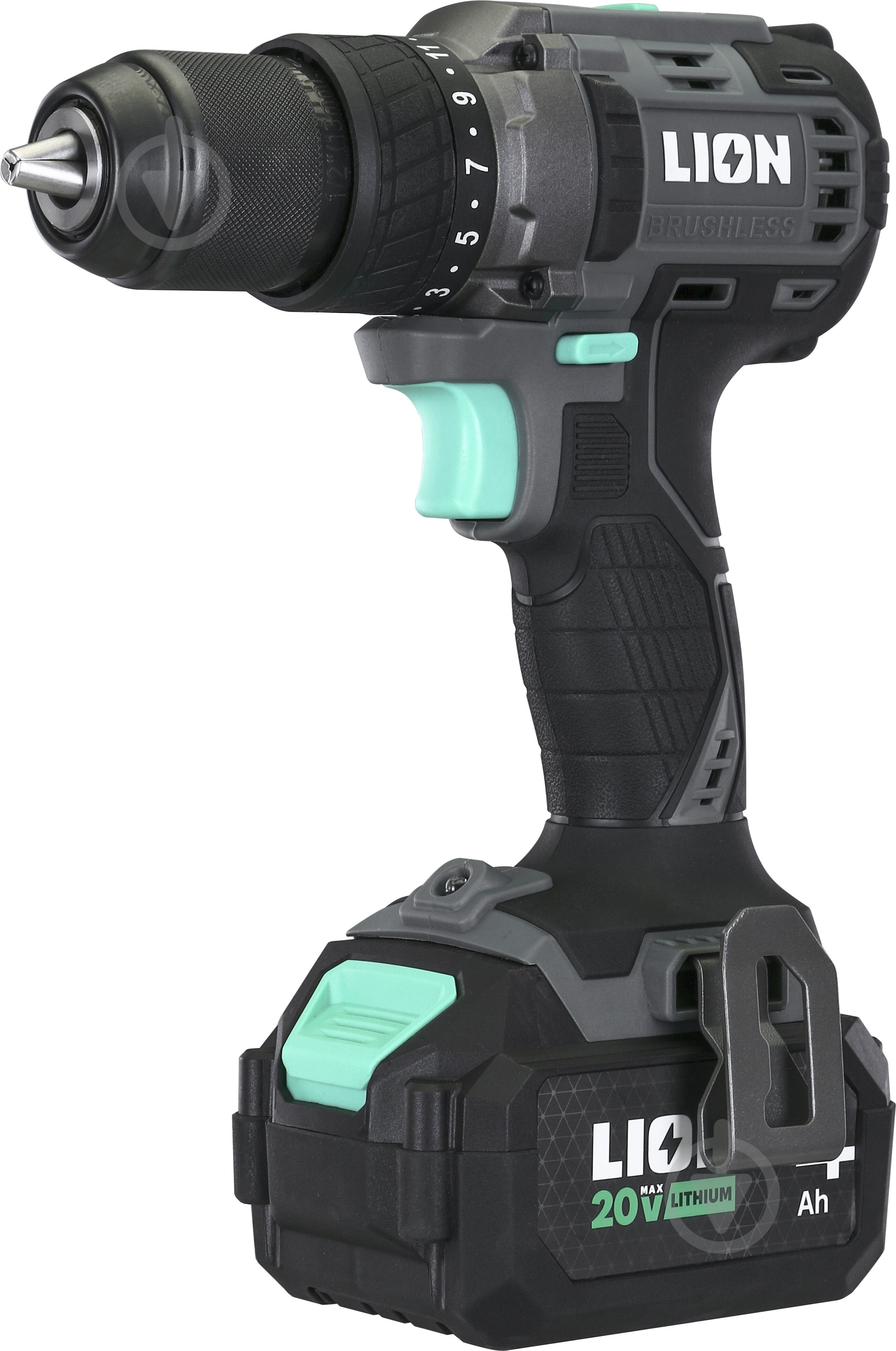 Шуруповерт аккумуляторный LION BD1-20BL-45NM-4A1-C - фото 1