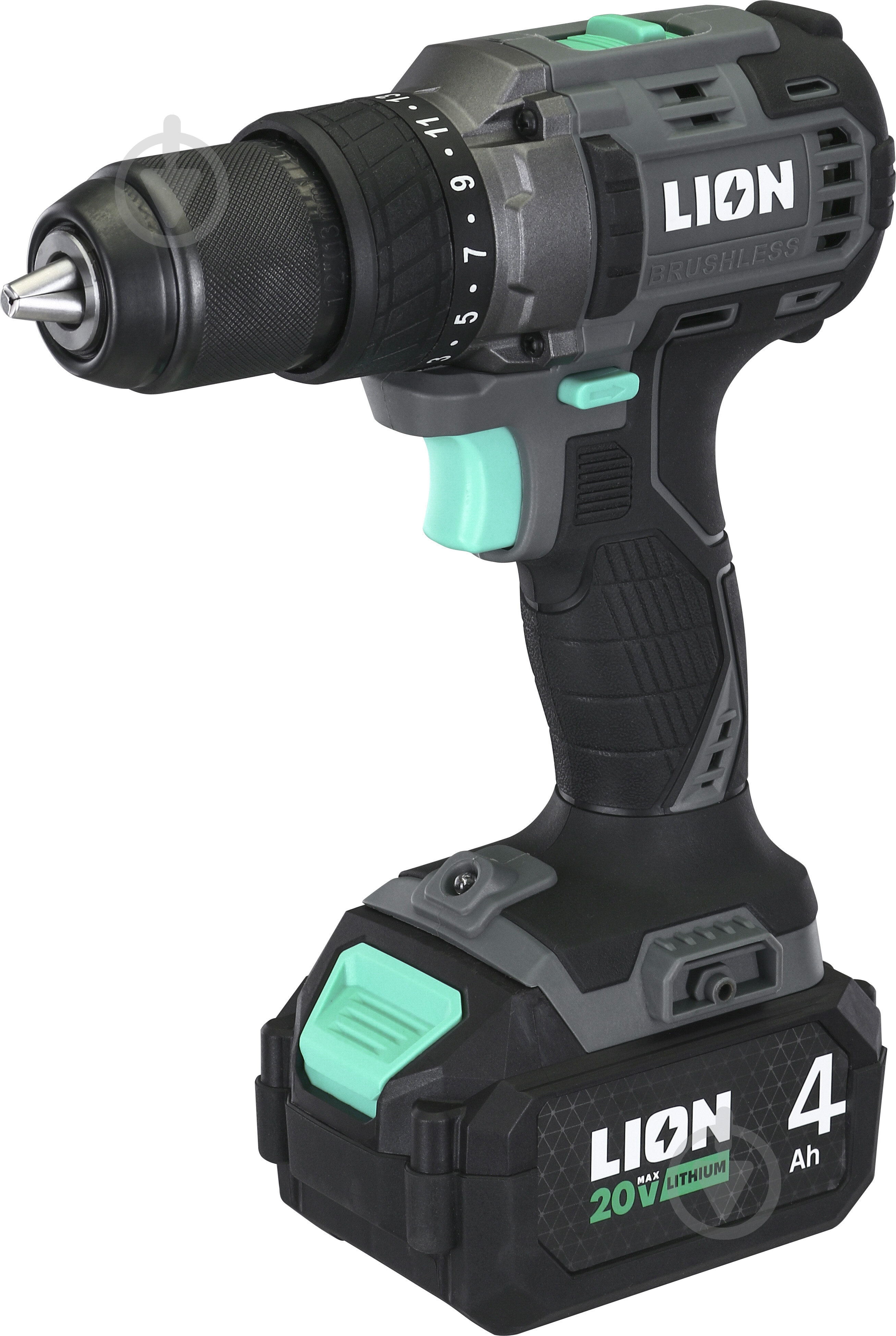 Шуруповерт аккумуляторный LION BD1-20BL-45NM-4A1-C - фото 5