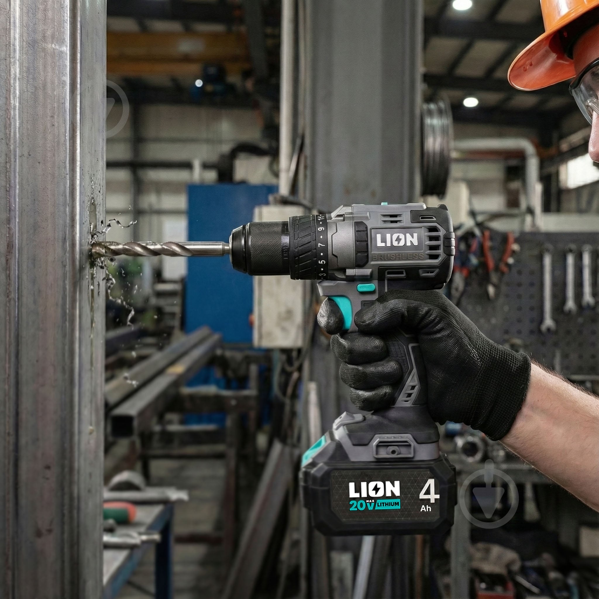 Шуруповерт аккумуляторный LION BD1-20BL-45NM-4A1-C - фото 18