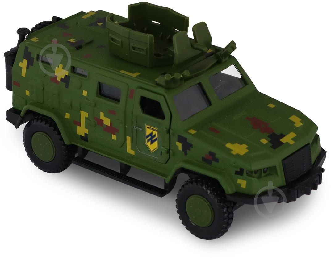 Автомодель TechnoDrive Шевроны Героев Козак 2М1 АЗОВ KS450-2 - фото 6 Автомодель TechnoDrive Шевроны Героев Козак 2М1 АЗОВ KS450-2 - фото 6