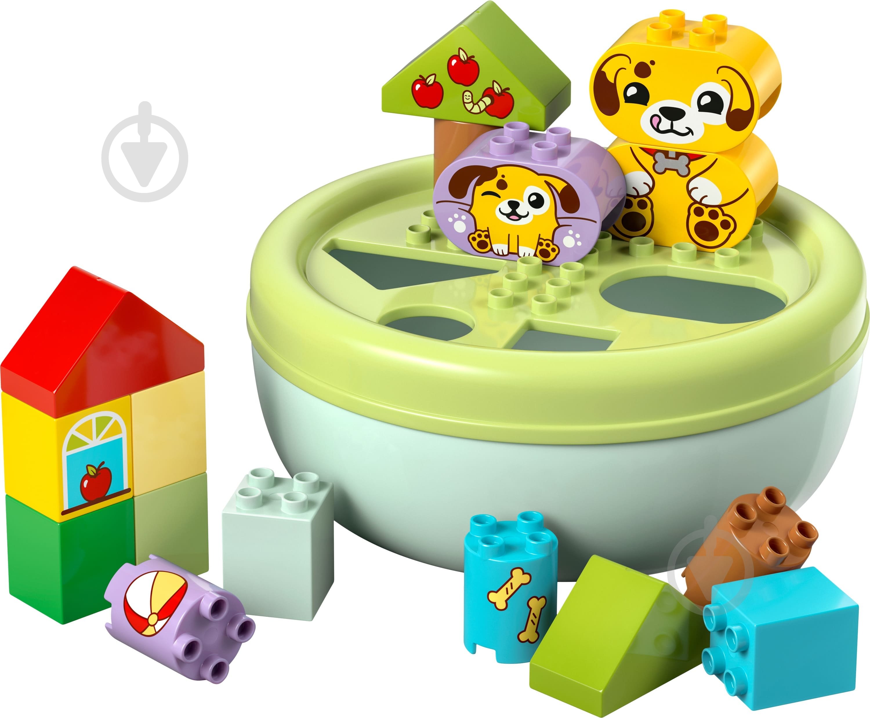Конструктор LEGO DUPLO Сортувальник фігур: будинок для цуценят 10441 - фото 3