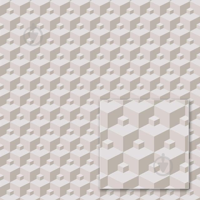 Обои из вспененного винила Sintra Modern 3D CUBES 356616 0,53x10,05 м - фото 1