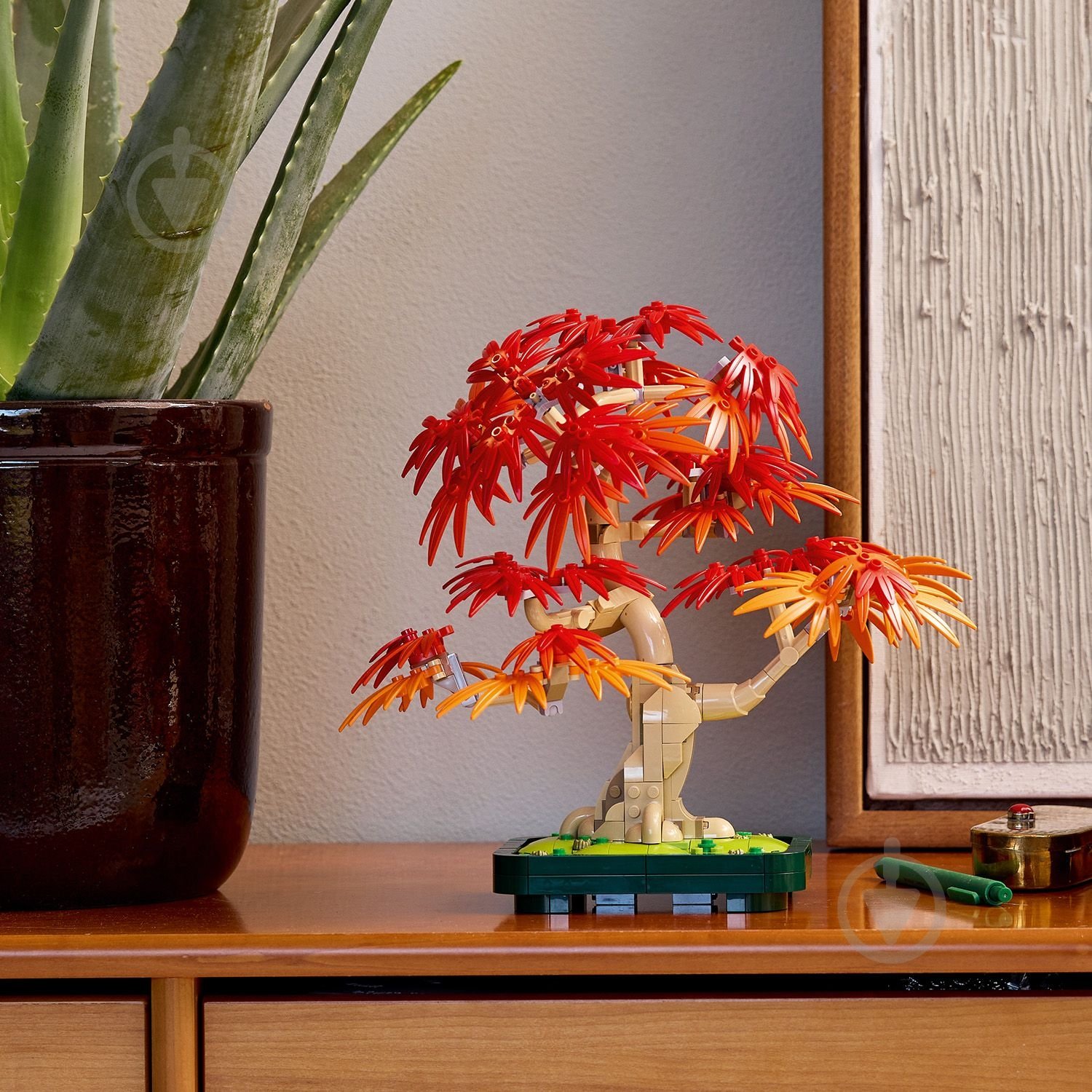 Конструктор LEGO Botanical Бонсай з японського червоного клена 10348 - фото 6