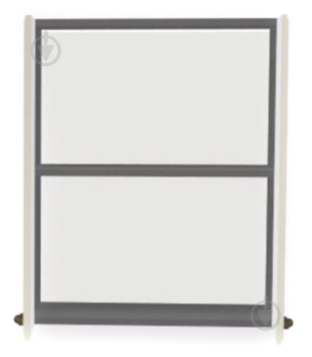 Шкаф верхний Світ Меблів 600x720x300 мм графит - фото 1