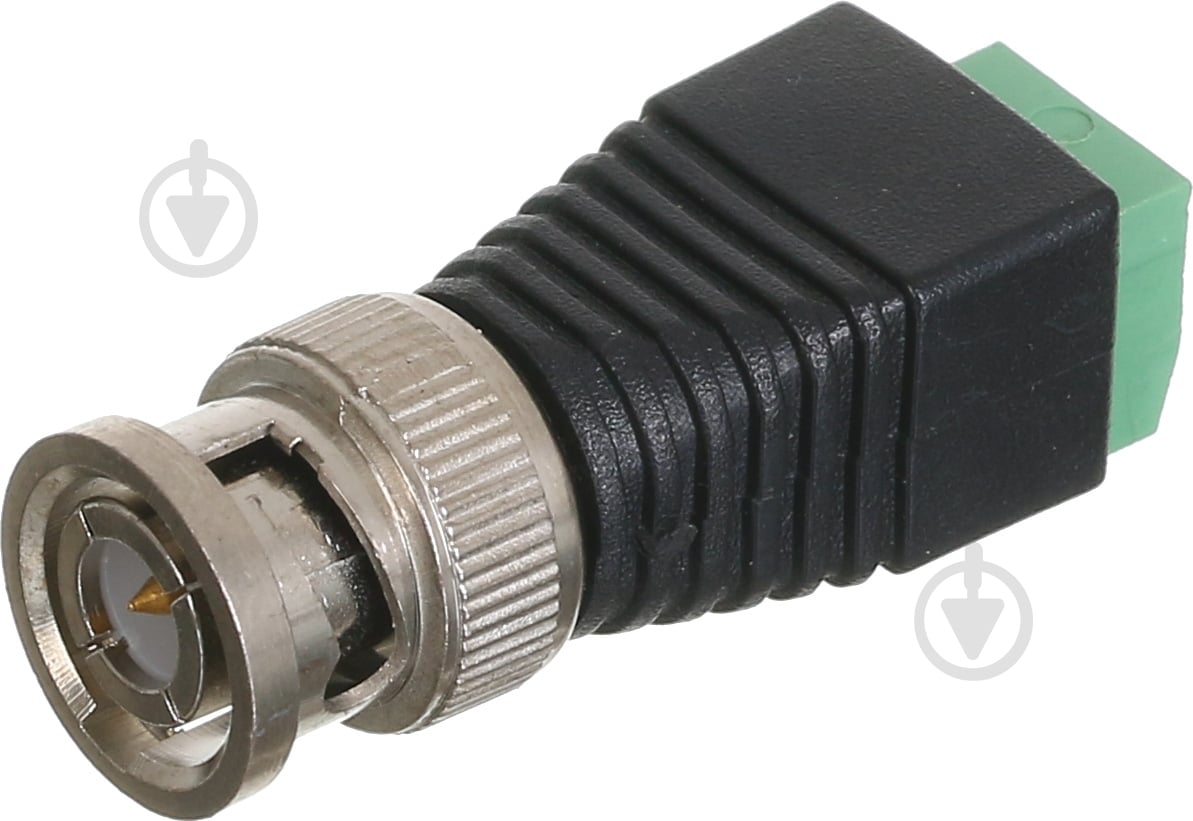 Конектор з клемною колодкою під гвинт срібний BNC DIY - фото 1