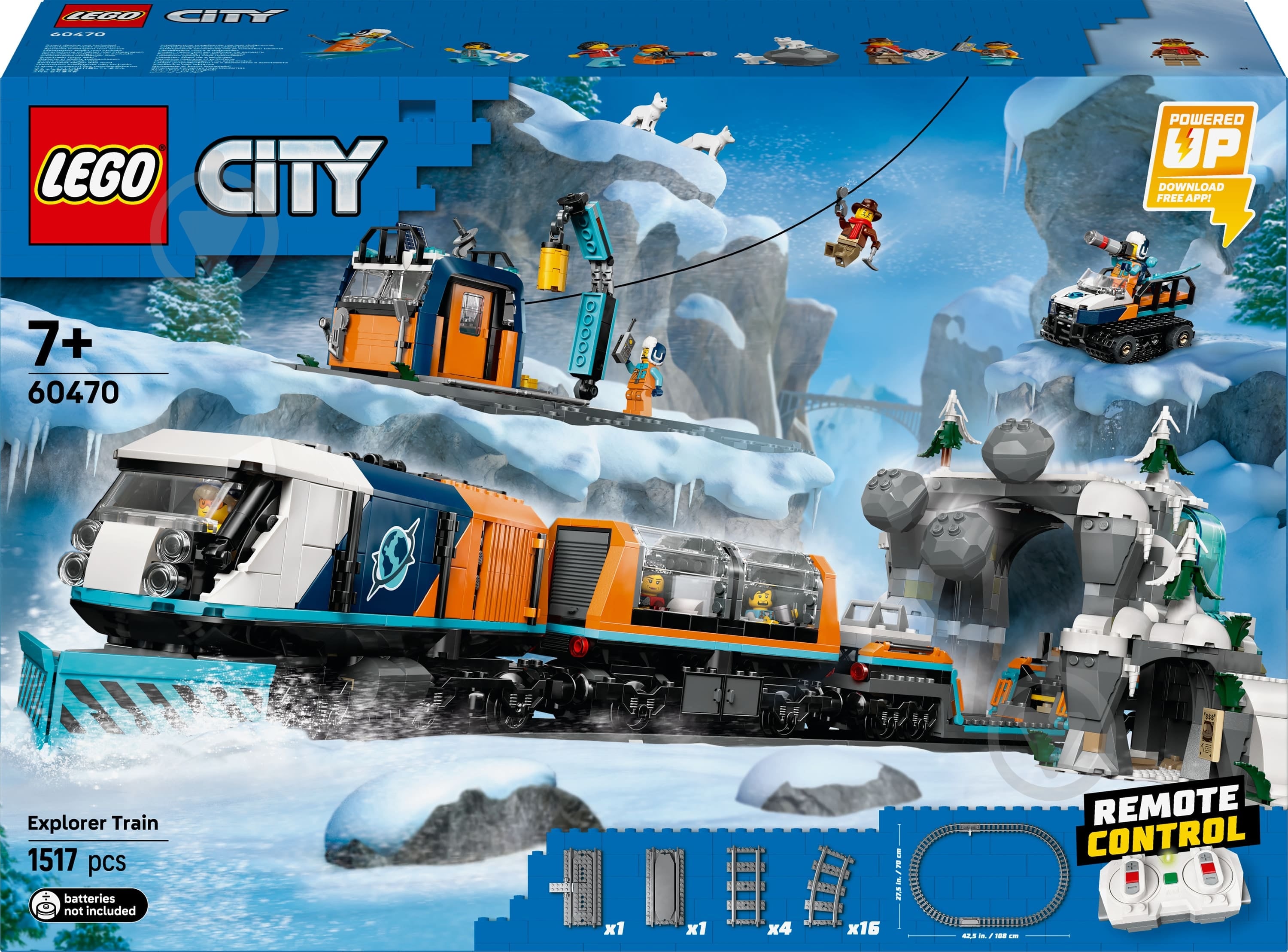 Конструктор LEGO City Арктический исследовательский экспресс 60470 - фото 1