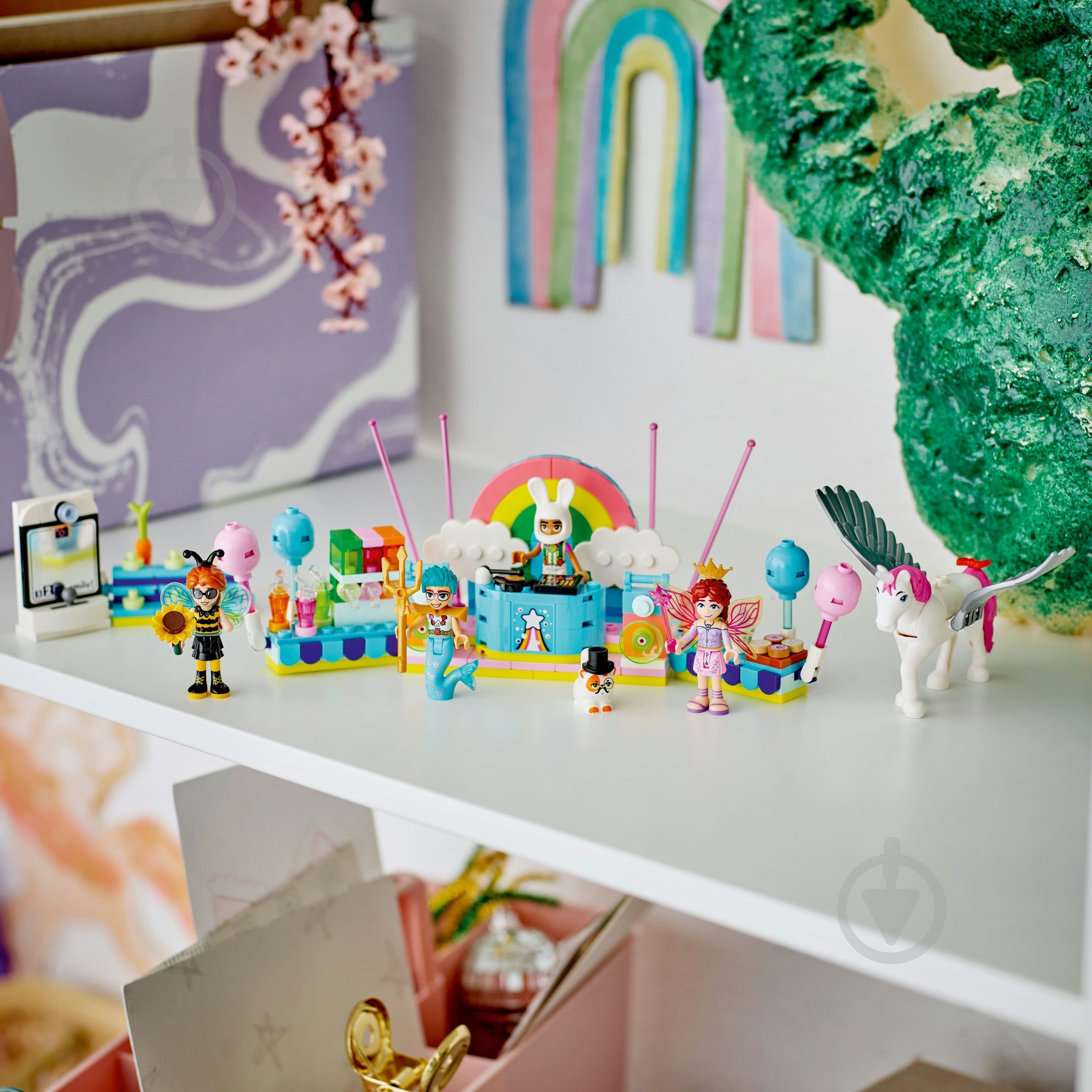 Конструктор LEGO Friends Костюмована вечірка з єдинорогом і феєю 42661 - фото 6