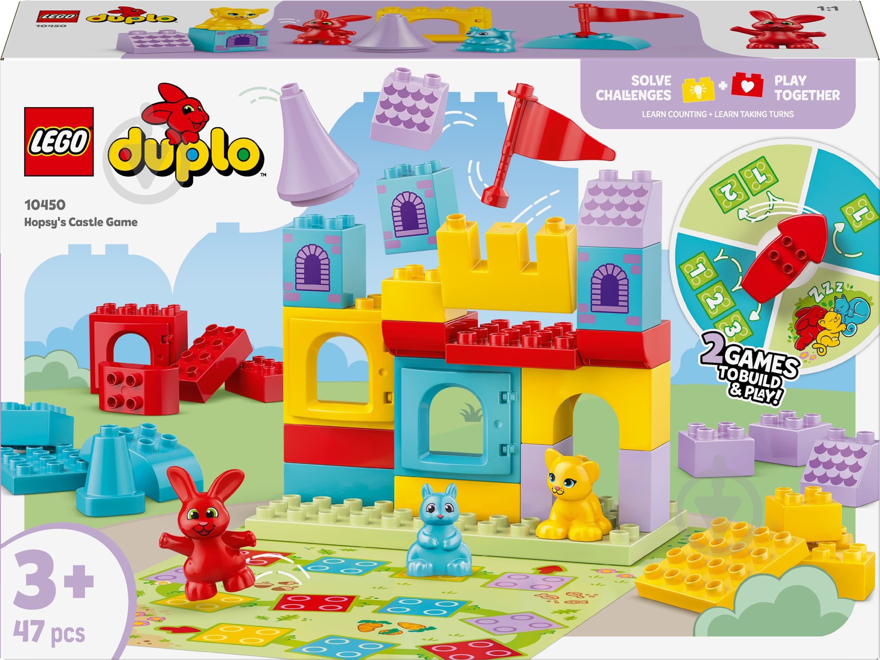 Конструктор LEGO DUPLO Игра «Замок Хопси» 10450 - фото 1