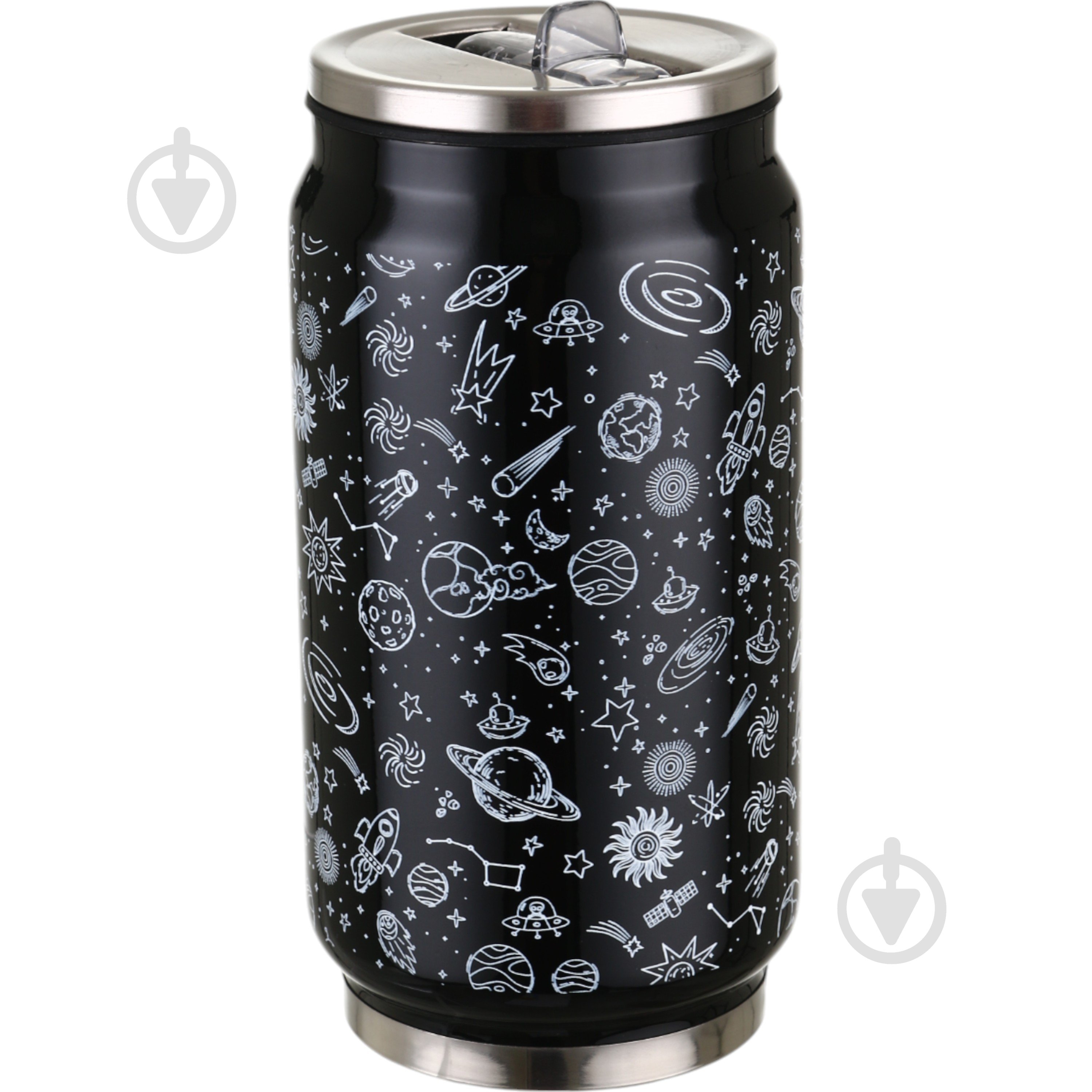 Термочашка Flamberg Space чорний 320 мл LC-1711 - фото 2