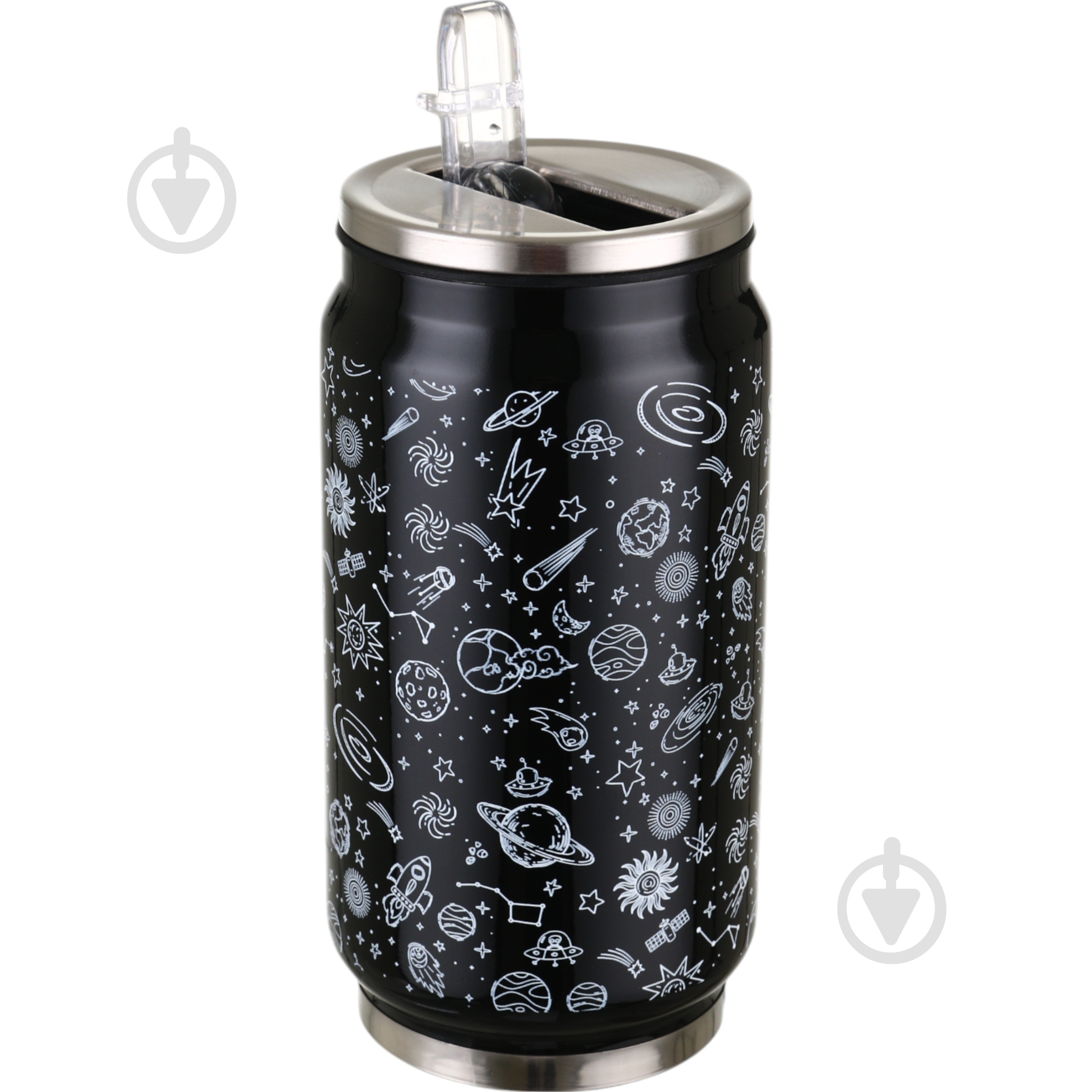 Термочашка Flamberg Space чорний 320 мл LC-1711 - фото 3