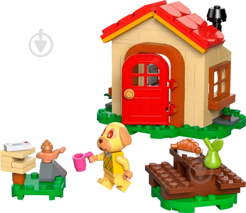 Конструктор LEGO Animal Crossing Затишний будинок Goldie 77058 - фото 3 Конструктор LEGO Animal Crossing Затишний будинок Goldie 77058 - фото 3