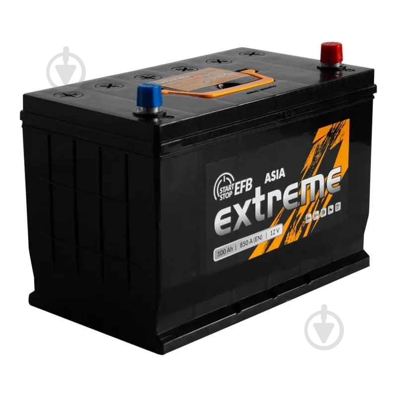 Акумулятор автомобільний Extreme 100Ah 100A 850V EXT 6CT-100(0)ASEFB «+» праворуч (EXT 6CT-100(0)ASEFB) - фото 1