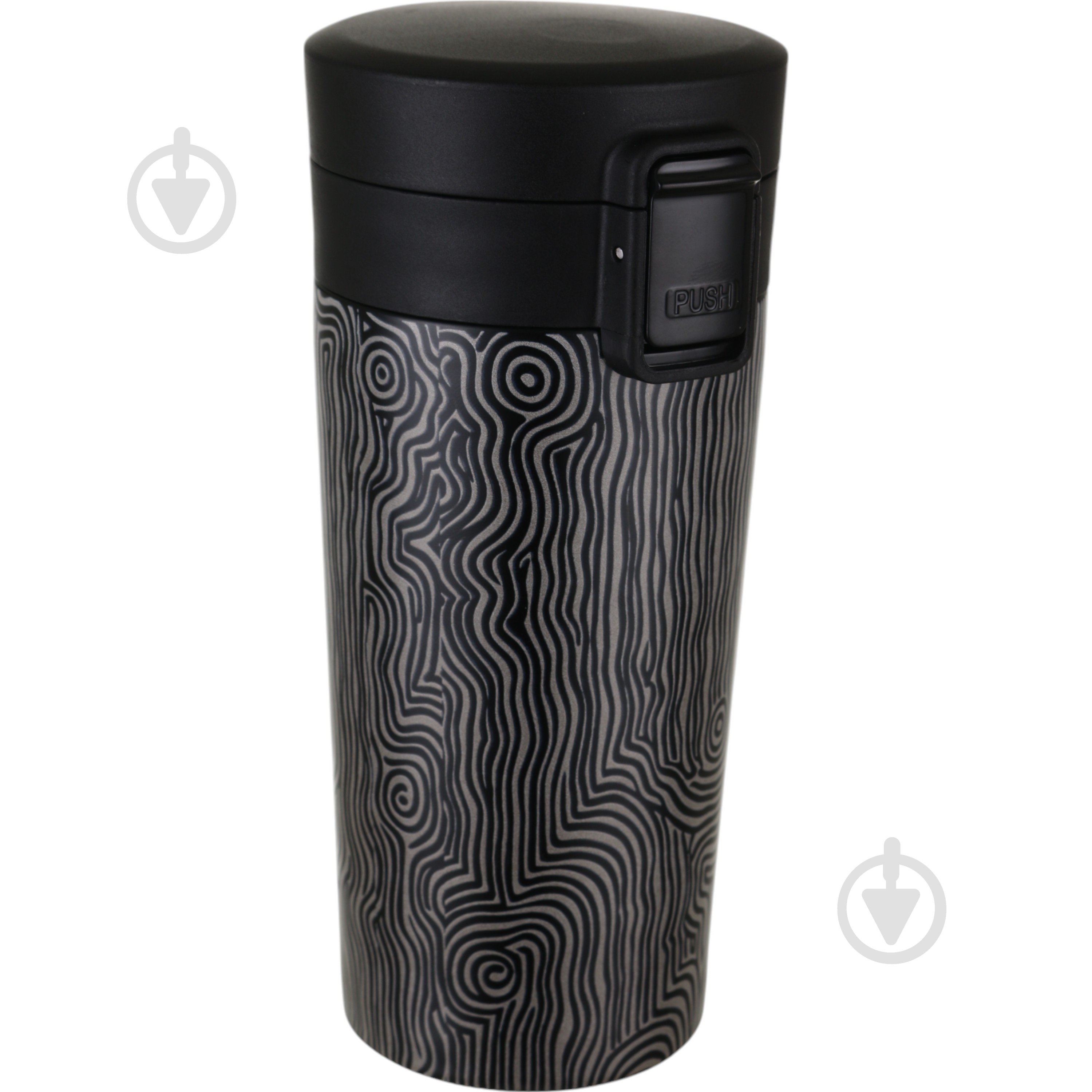 Термочашка Flamberg Flow чорний 350 мл LC-1631 - фото 2 Термочашка Flamberg Flow чорний 350 мл LC-1631 - фото 2