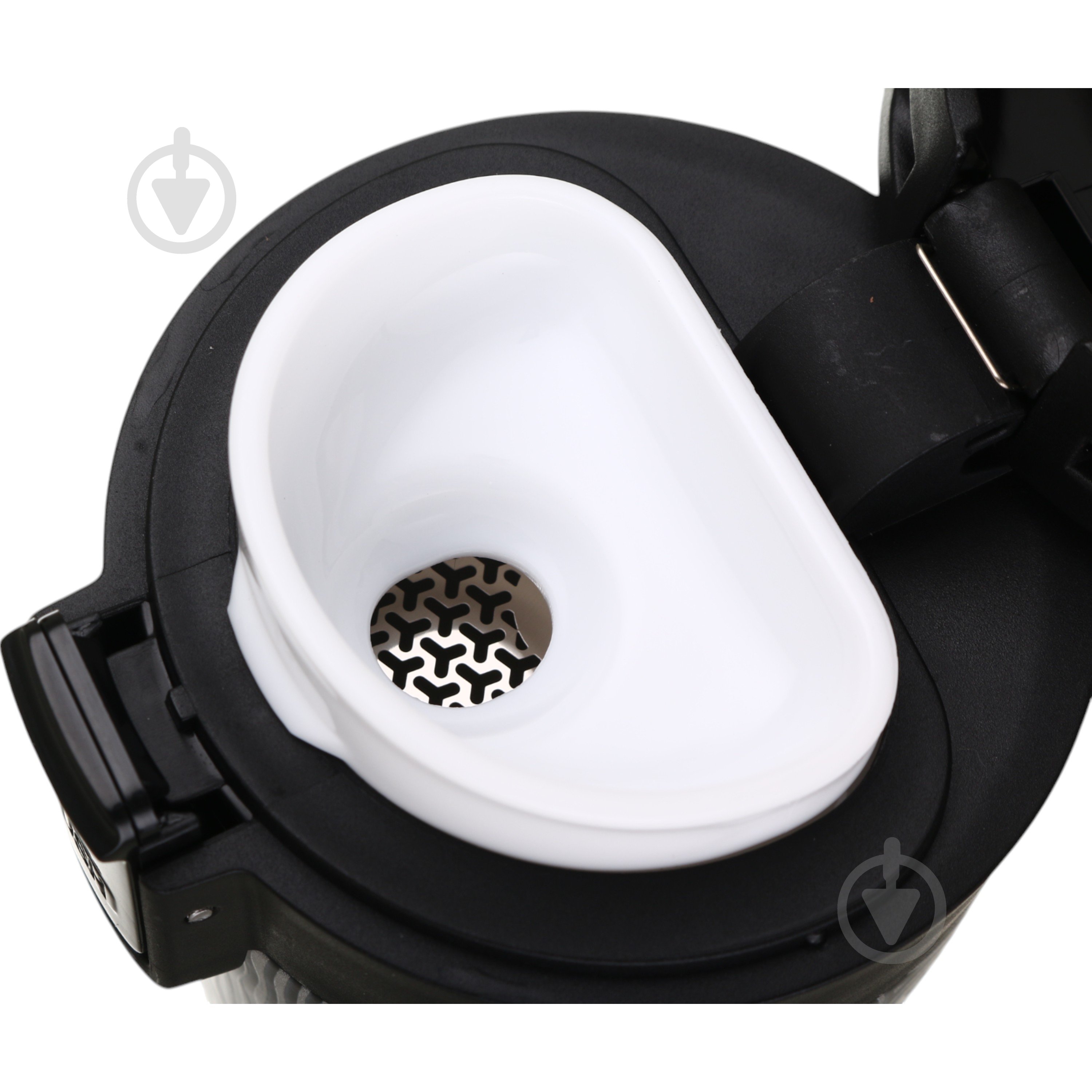 Термочашка Flamberg Flow чорний 350 мл LC-1631 - фото 7 Термочашка Flamberg Flow чорний 350 мл LC-1631 - фото 7