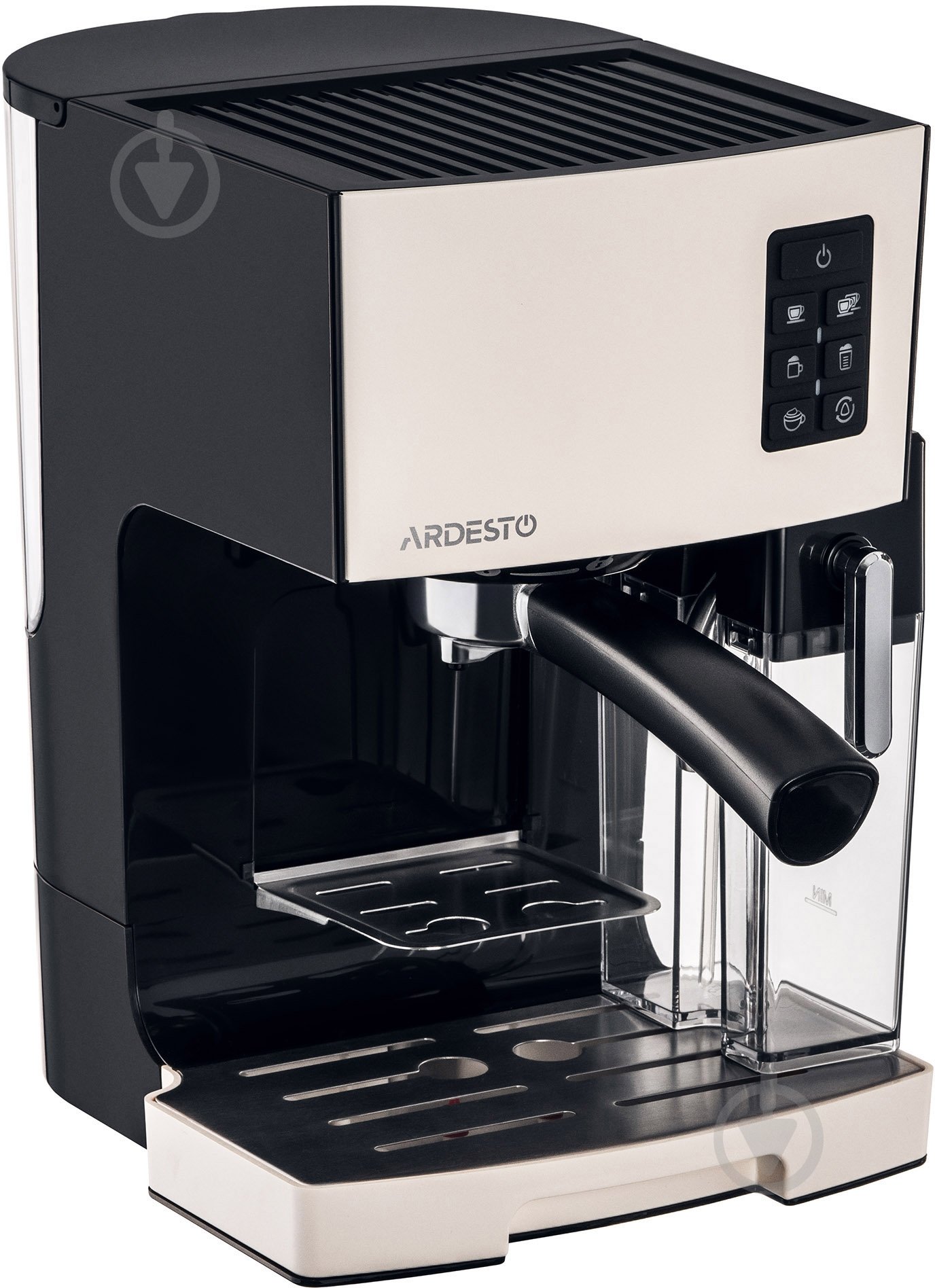 Кофеварка рожковая Ardesto ECM-EM14S - фото 2 Кофеварка рожковая Ardesto ECM-EM14S - фото 2