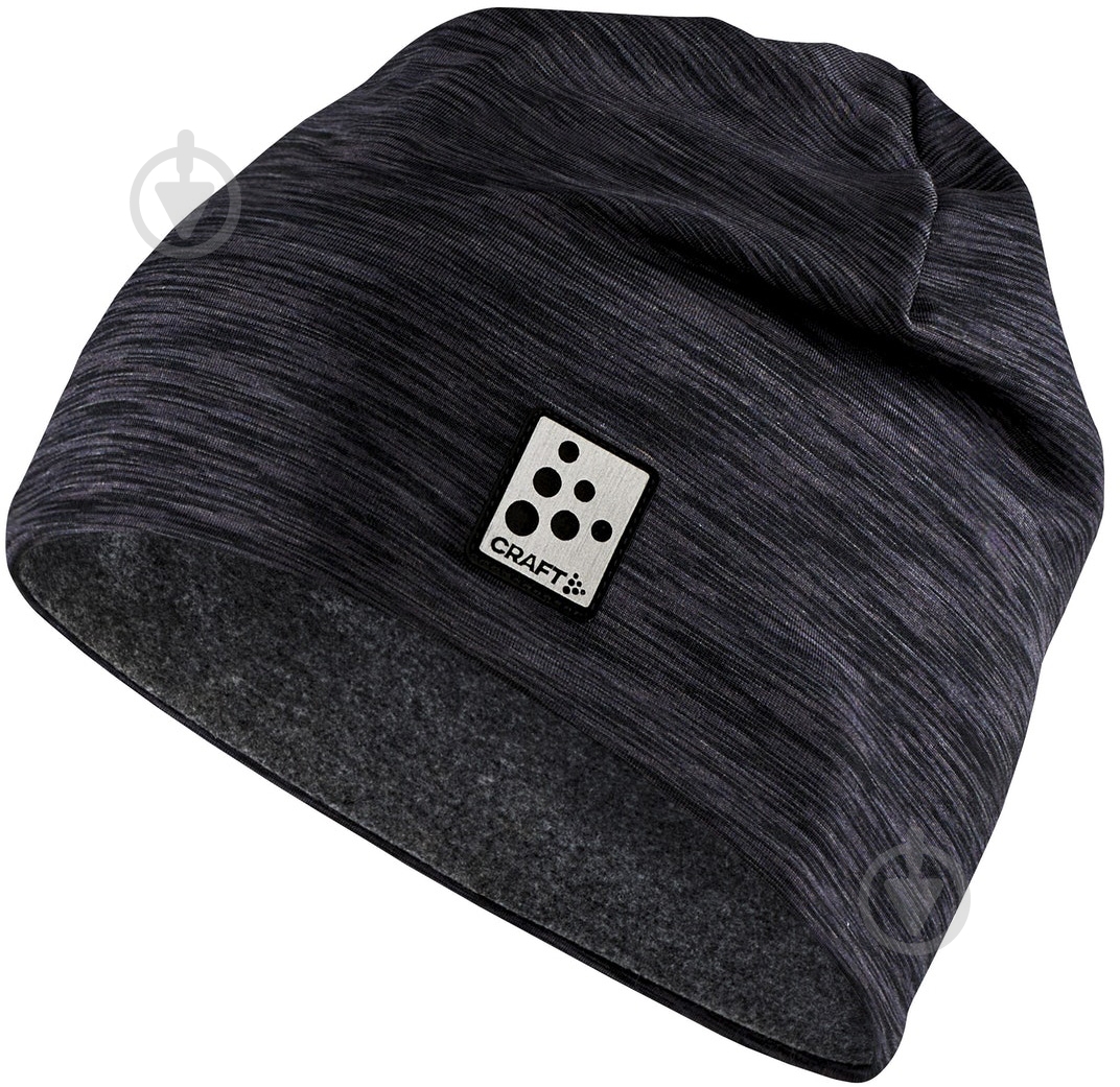 Шапка Craft Microfleece Hat 1911719-998000 р.one size черный - фото 1