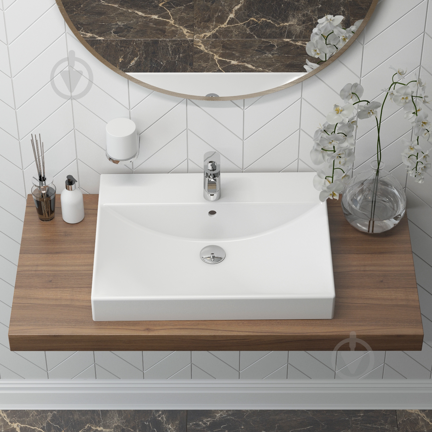 Умывальник Lavinia Boho Bathroom Sink 33311012 60 см - фото 9 Умывальник Lavinia Boho Bathroom Sink 33311012 60 см - фото 9