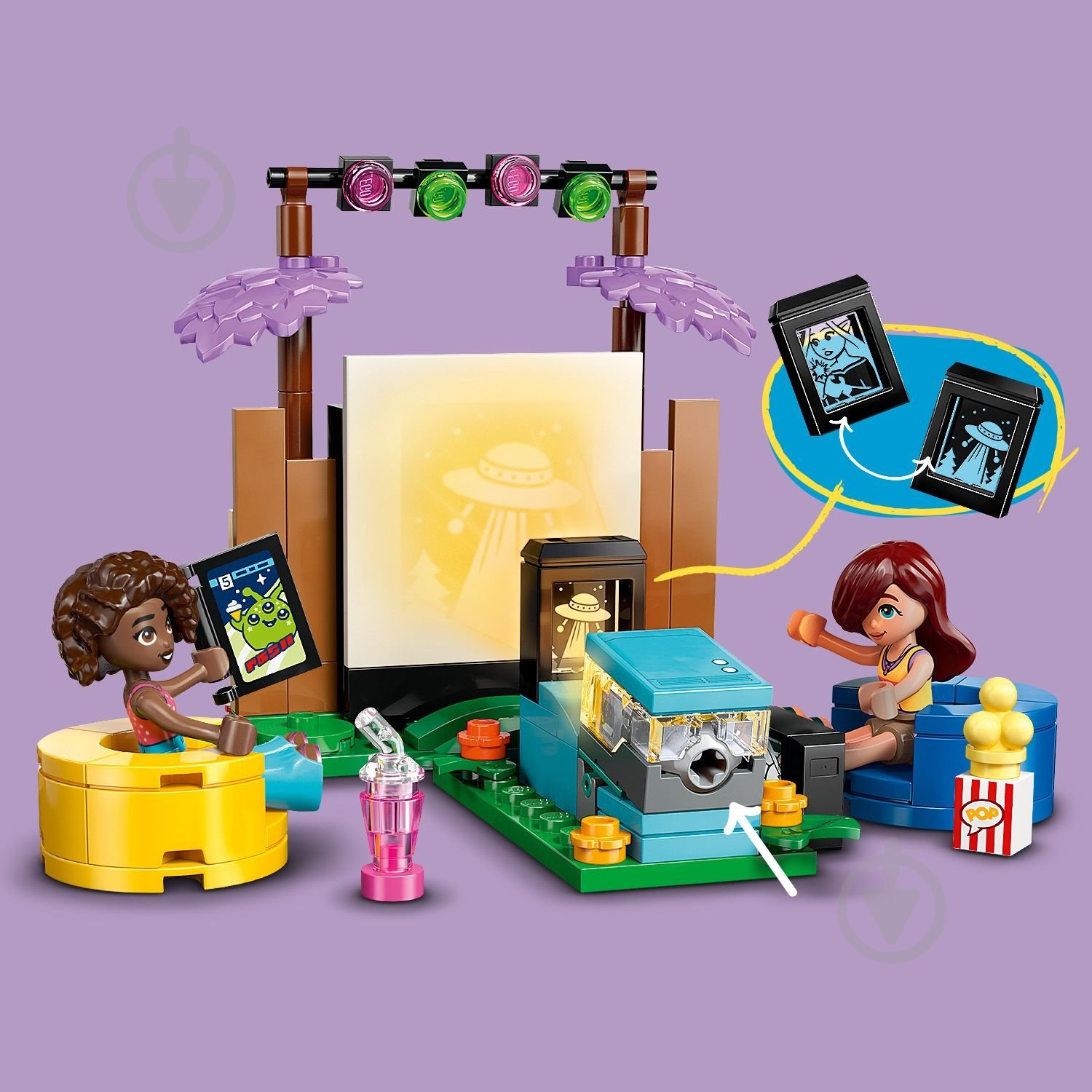 Конструктор LEGO Friends Вечір кіно з друзями 42642 - фото 9