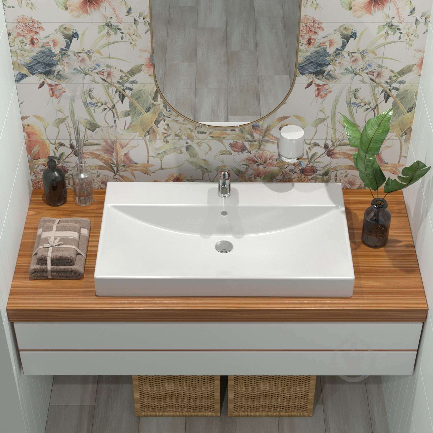 Умывальник Lavinia Boho Bathroom Sink 33311013 80 см - фото 10 Умывальник Lavinia Boho Bathroom Sink 33311013 80 см - фото 10