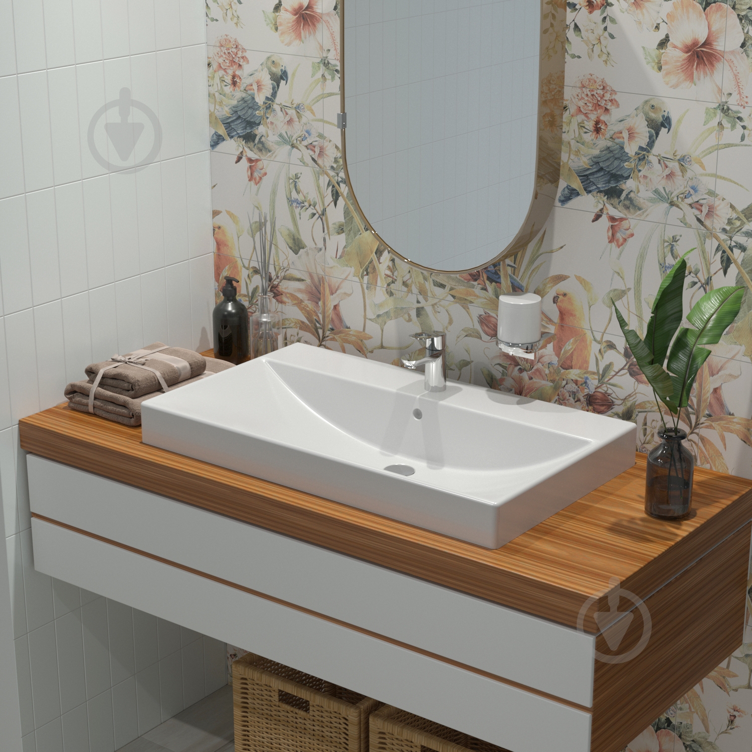 Умывальник Lavinia Boho Bathroom Sink 33311013 80 см - фото 11 Умывальник Lavinia Boho Bathroom Sink 33311013 80 см - фото 11