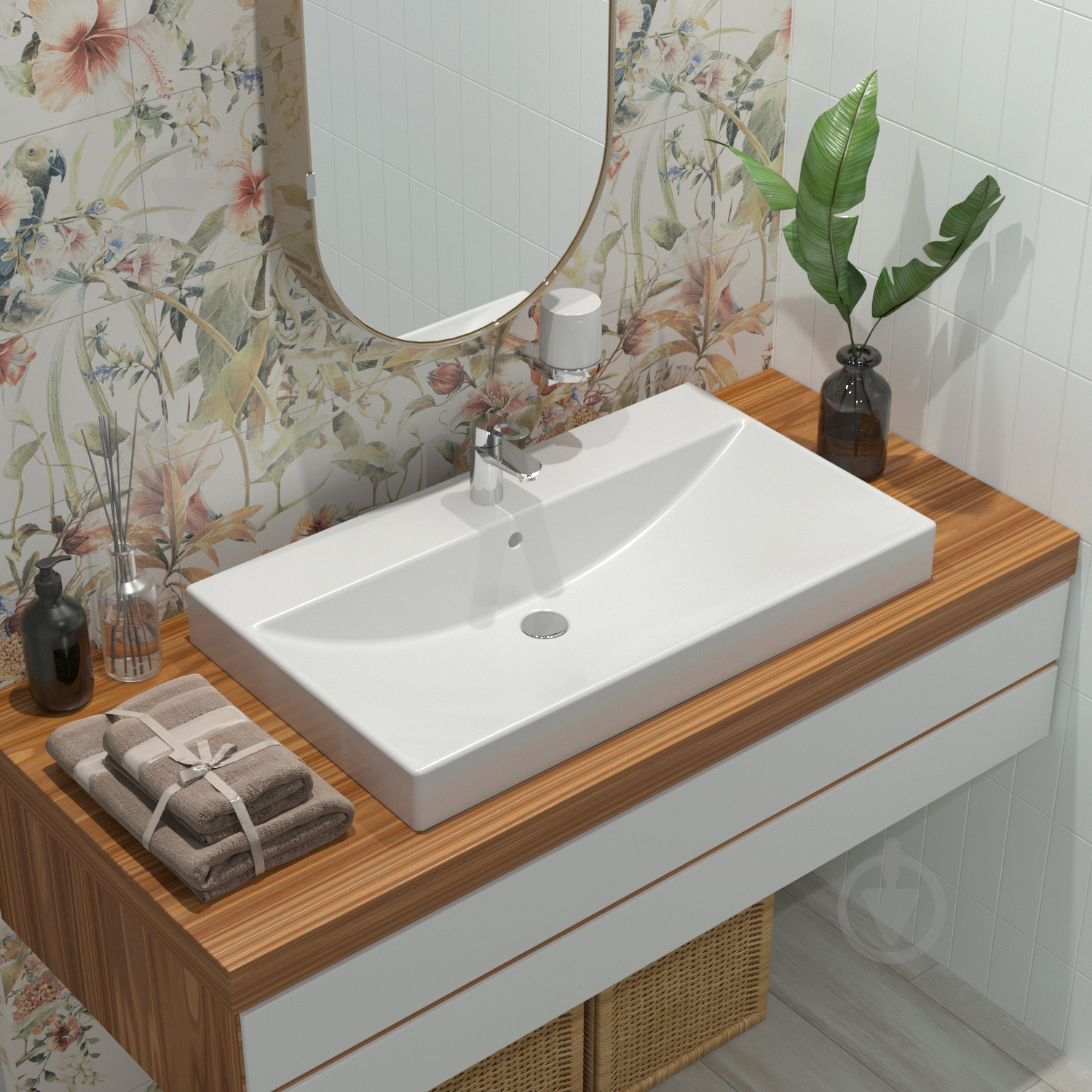Умывальник Lavinia Boho Bathroom Sink 33311013 80 см - фото 12 Умывальник Lavinia Boho Bathroom Sink 33311013 80 см - фото 12