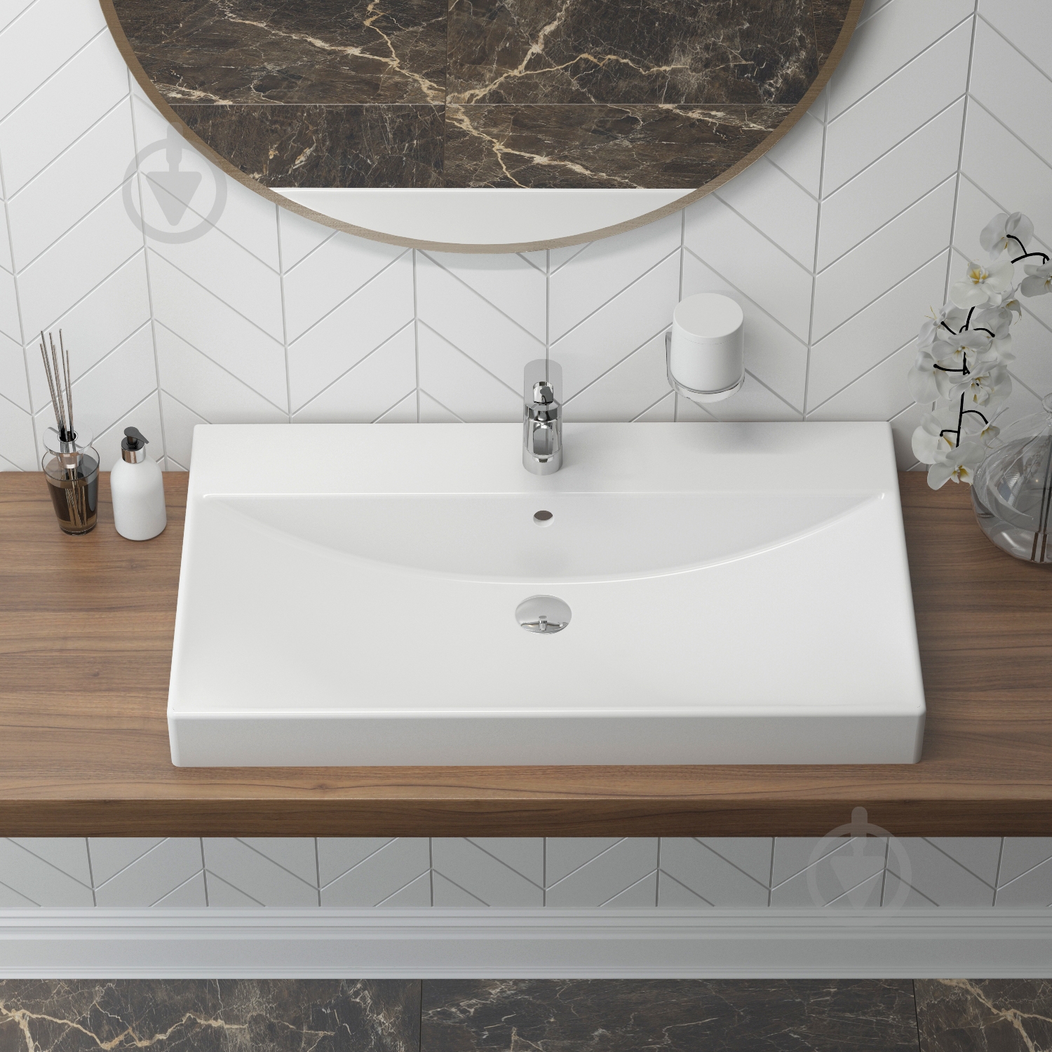 Умывальник Lavinia Boho Bathroom Sink 33311013 80 см - фото 2 Умывальник Lavinia Boho Bathroom Sink 33311013 80 см - фото 2