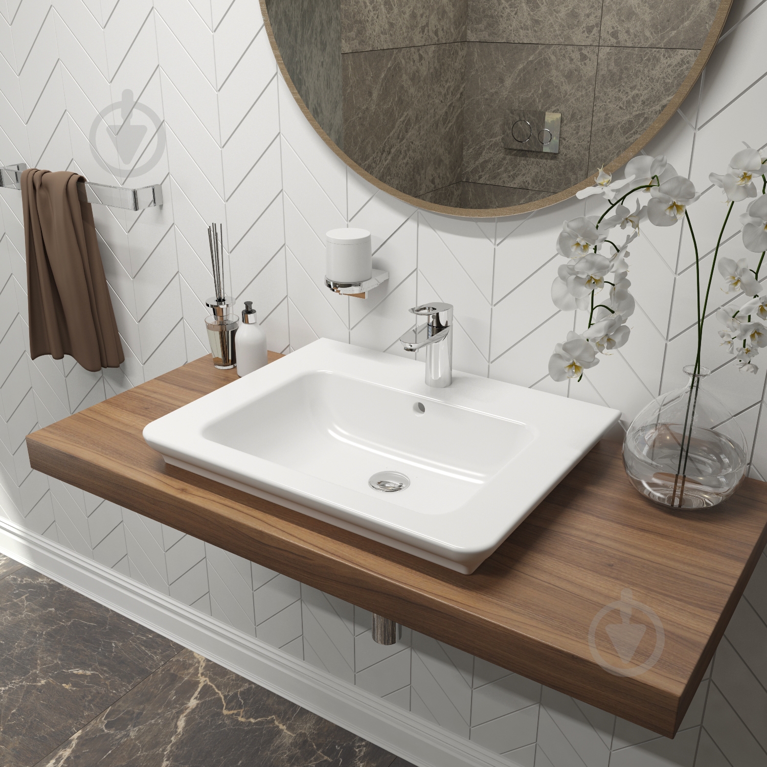 Умывальник Lavinia Boho Bathroom Sink 33312009 60 см - фото 9