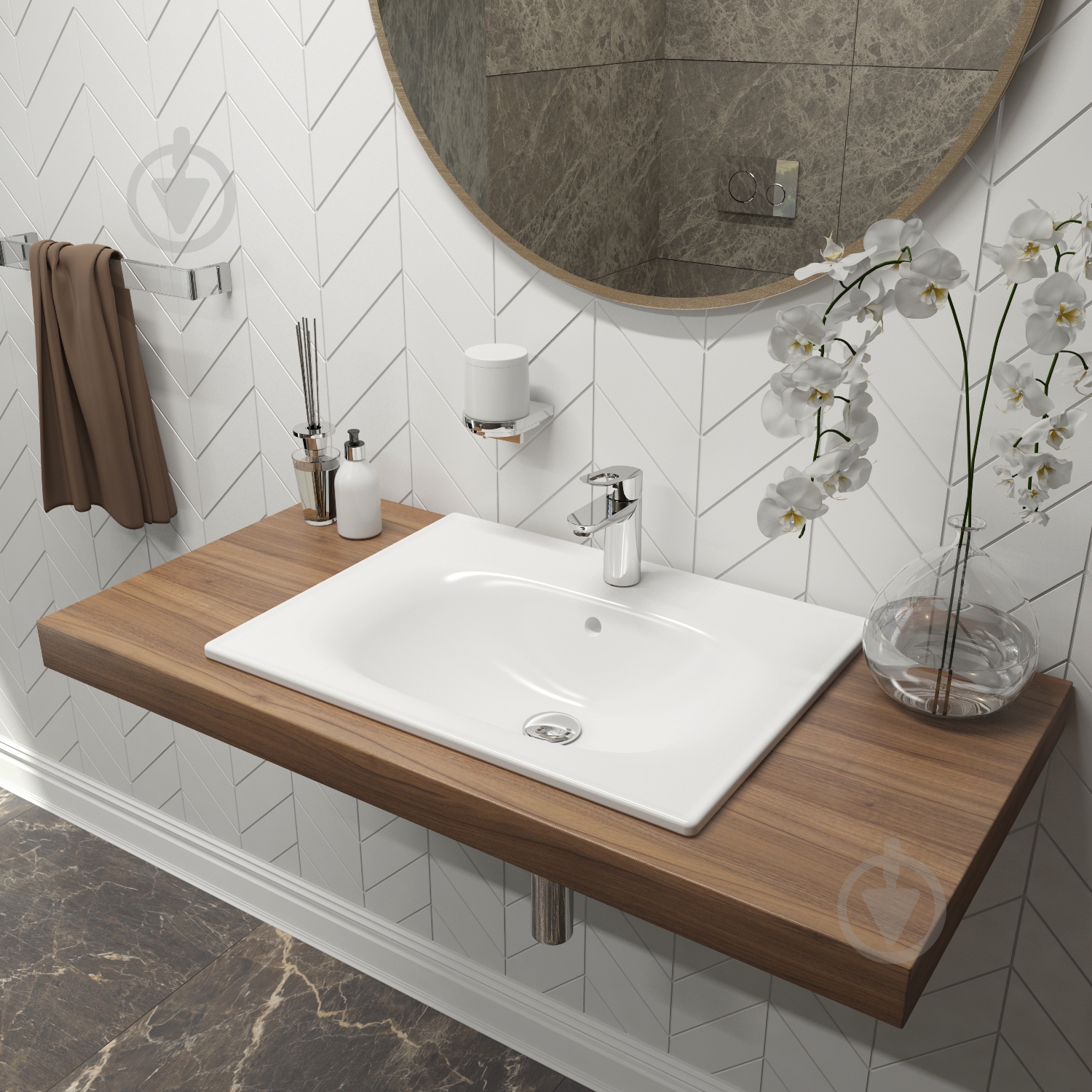 Умывальник Lavinia Boho Bathroom Sink 33312010 60 см - фото 9