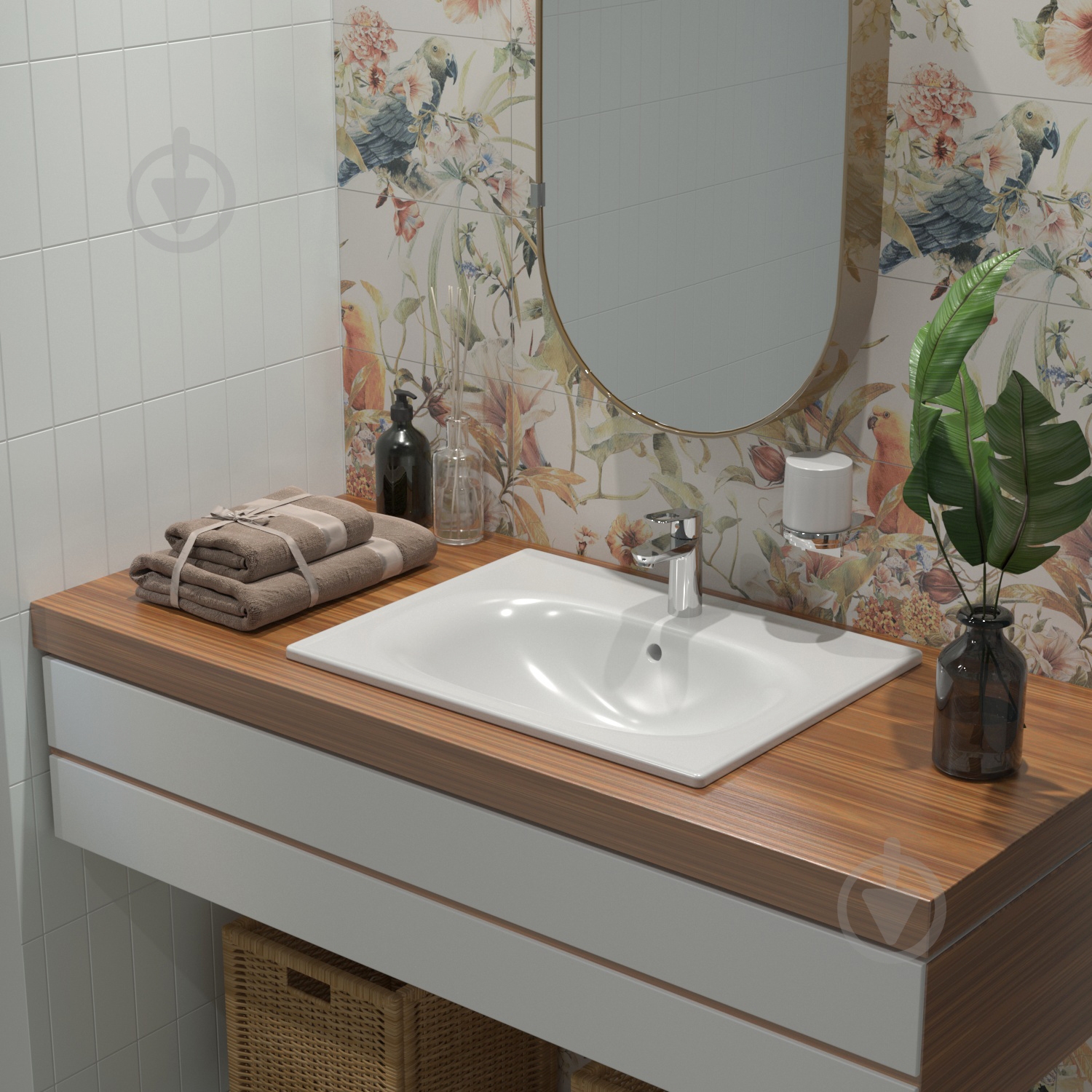 Умывальник Lavinia Boho Bathroom Sink 33312010 60 см - фото 11
