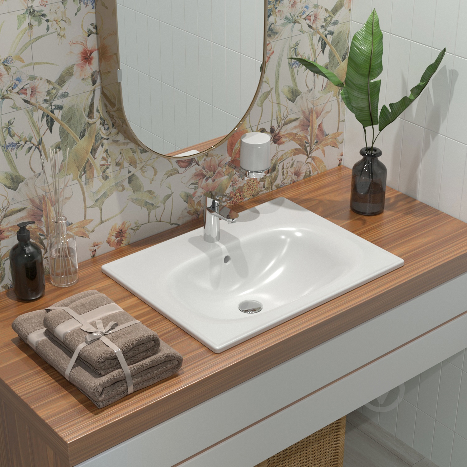 Умывальник Lavinia Boho Bathroom Sink 33312010 60 см - фото 12
