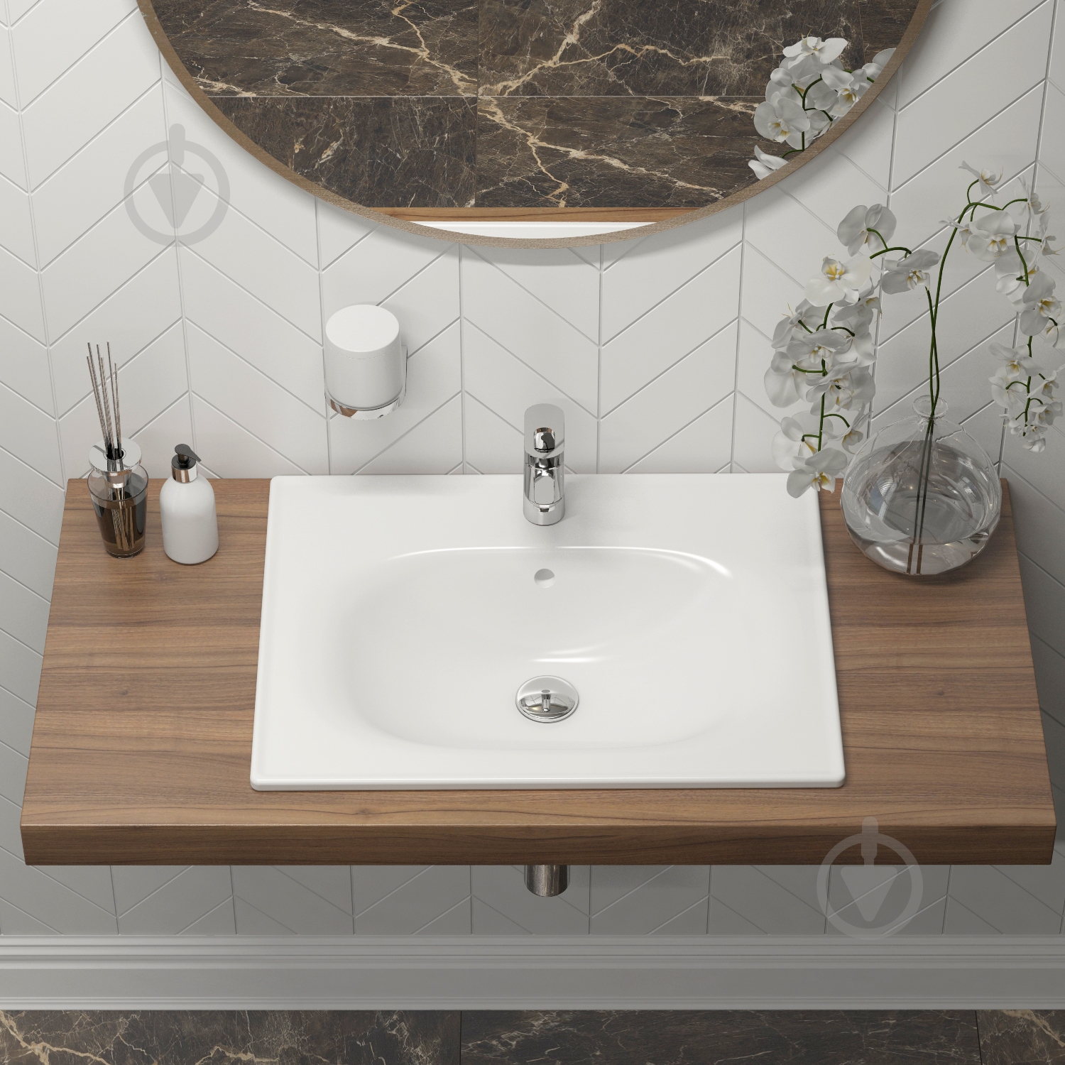 Умывальник Lavinia Boho Bathroom Sink 33312010 60 см - фото 8