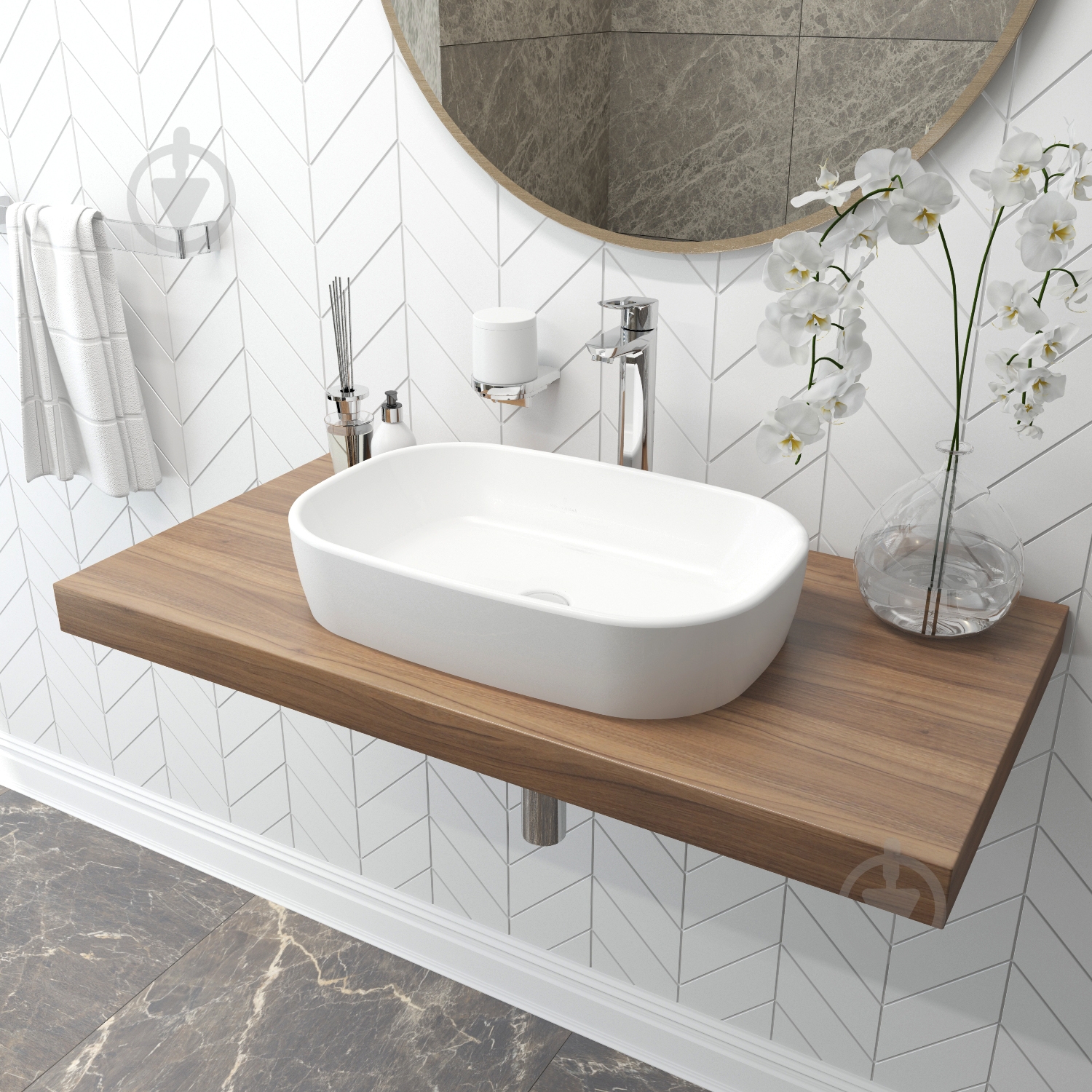 Умывальник-чаша Lavinia Boho Bathroom Sink 33311002 54 см - фото 11 Умывальник-чаша Lavinia Boho Bathroom Sink 33311002 54 см - фото 11